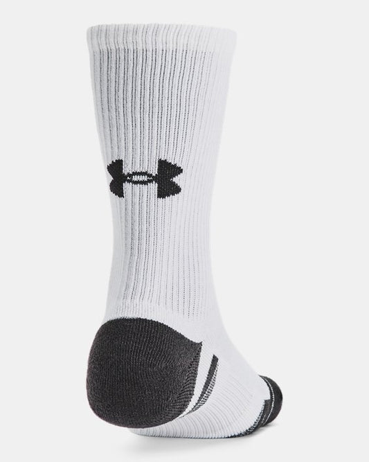 UA Performance Tech Unisex 6 Pack Crew Socks