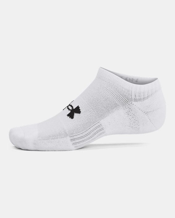 UA Training Cotton Unisex 3 Pack No Show Socks