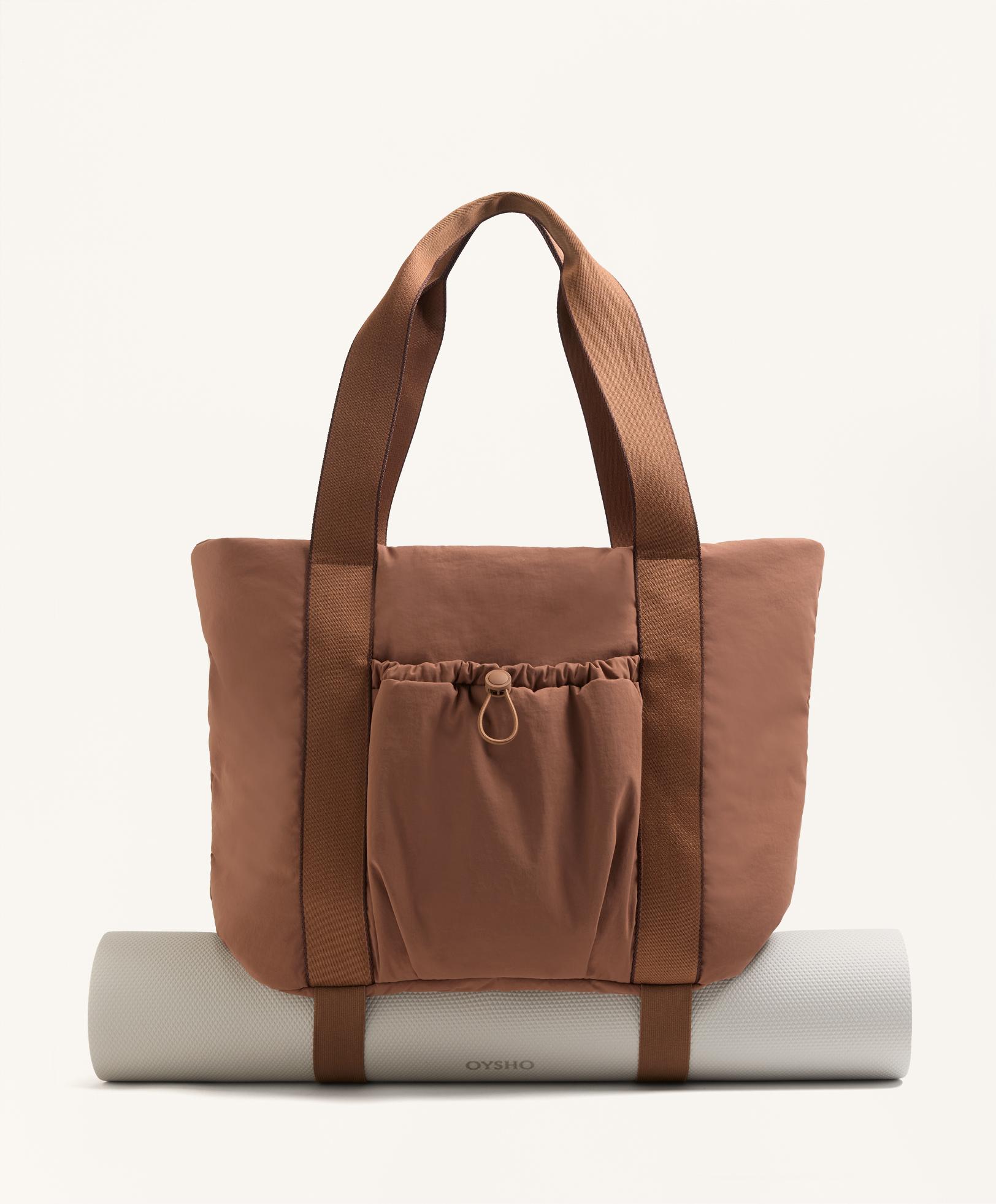 SHOPPER BAG WITH FRONT POCKET