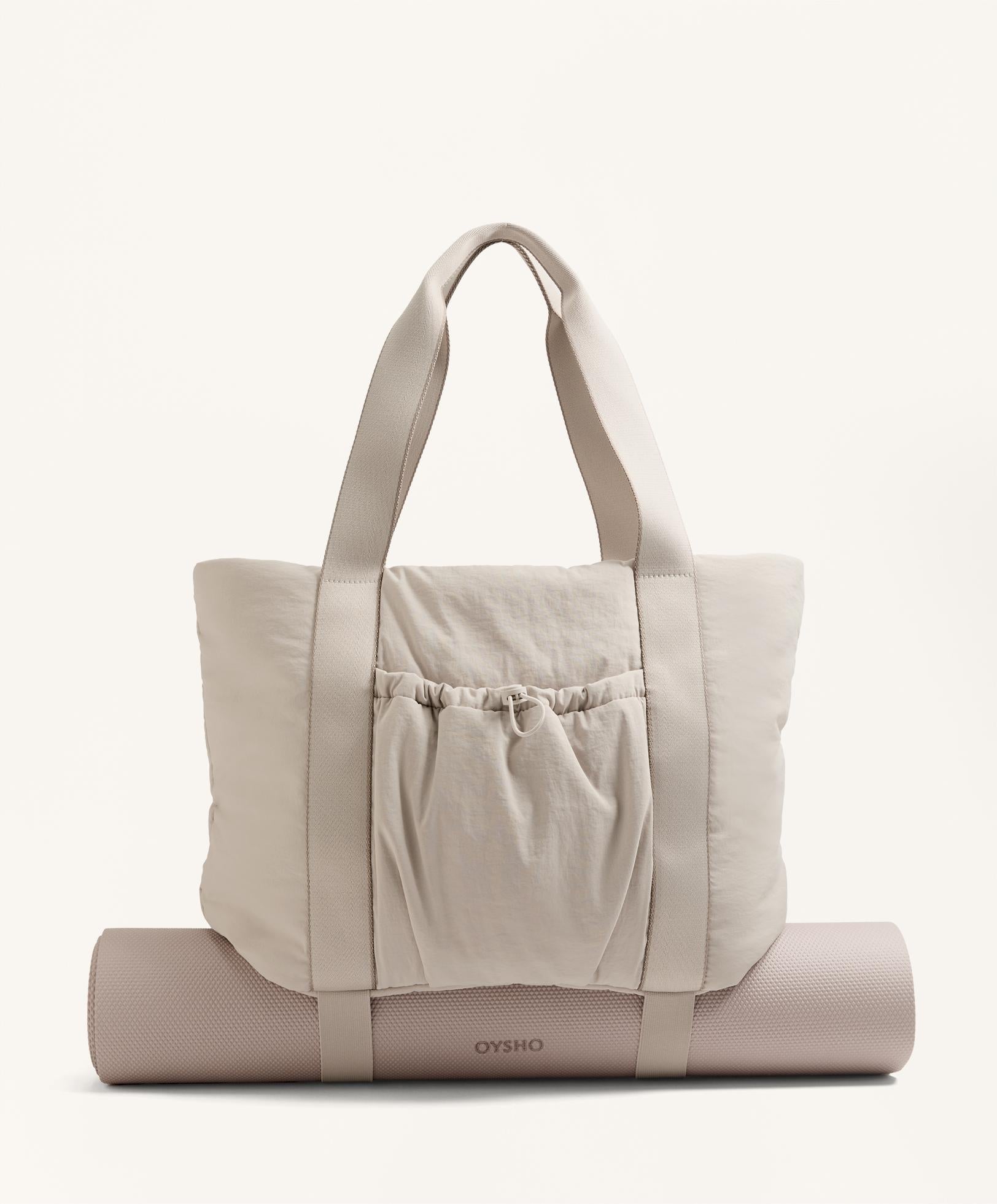 SHOPPER BAG WITH FRONT POCKET