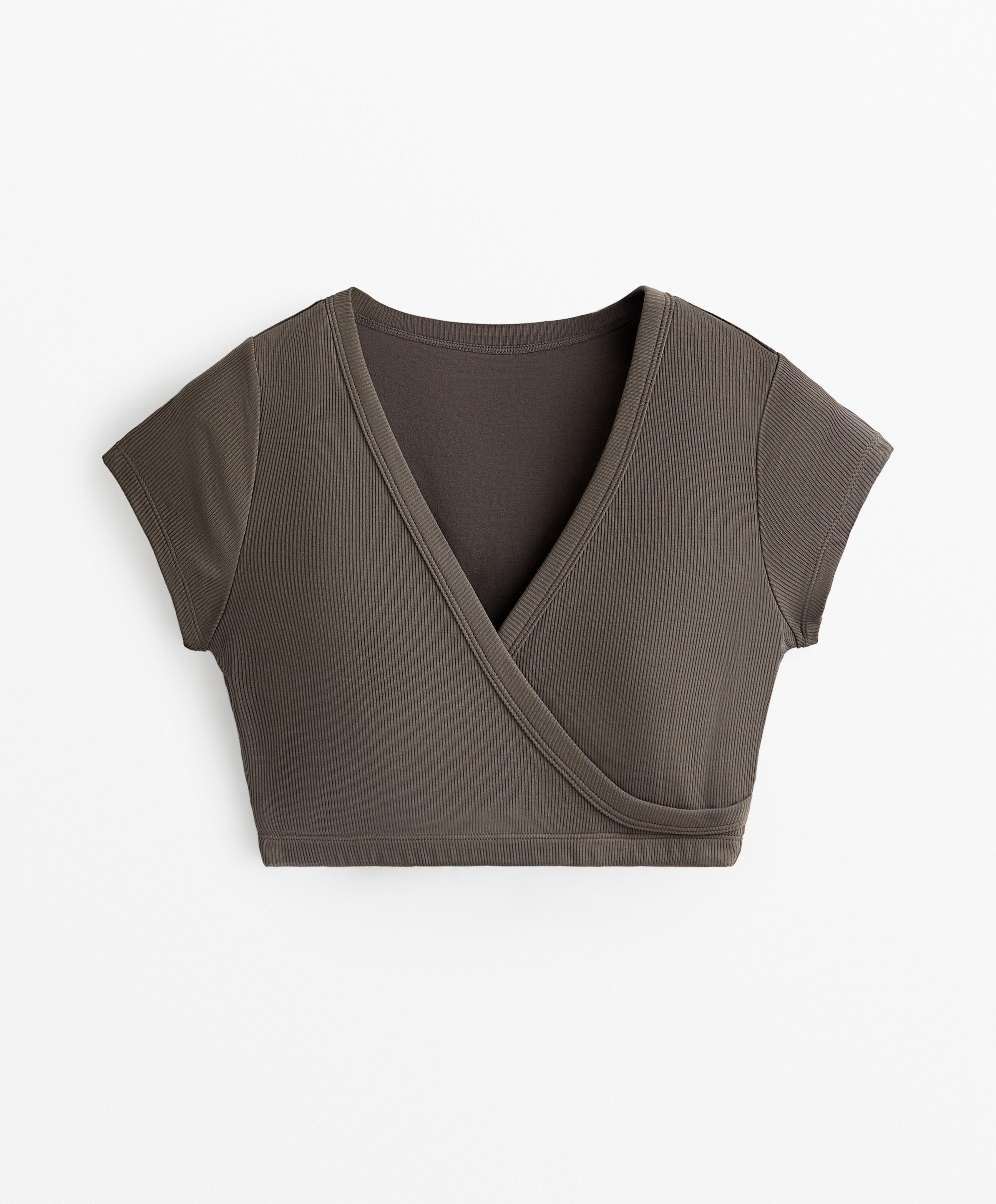 CRISS CROSS RIB TANK TOP MODAL BLEND
