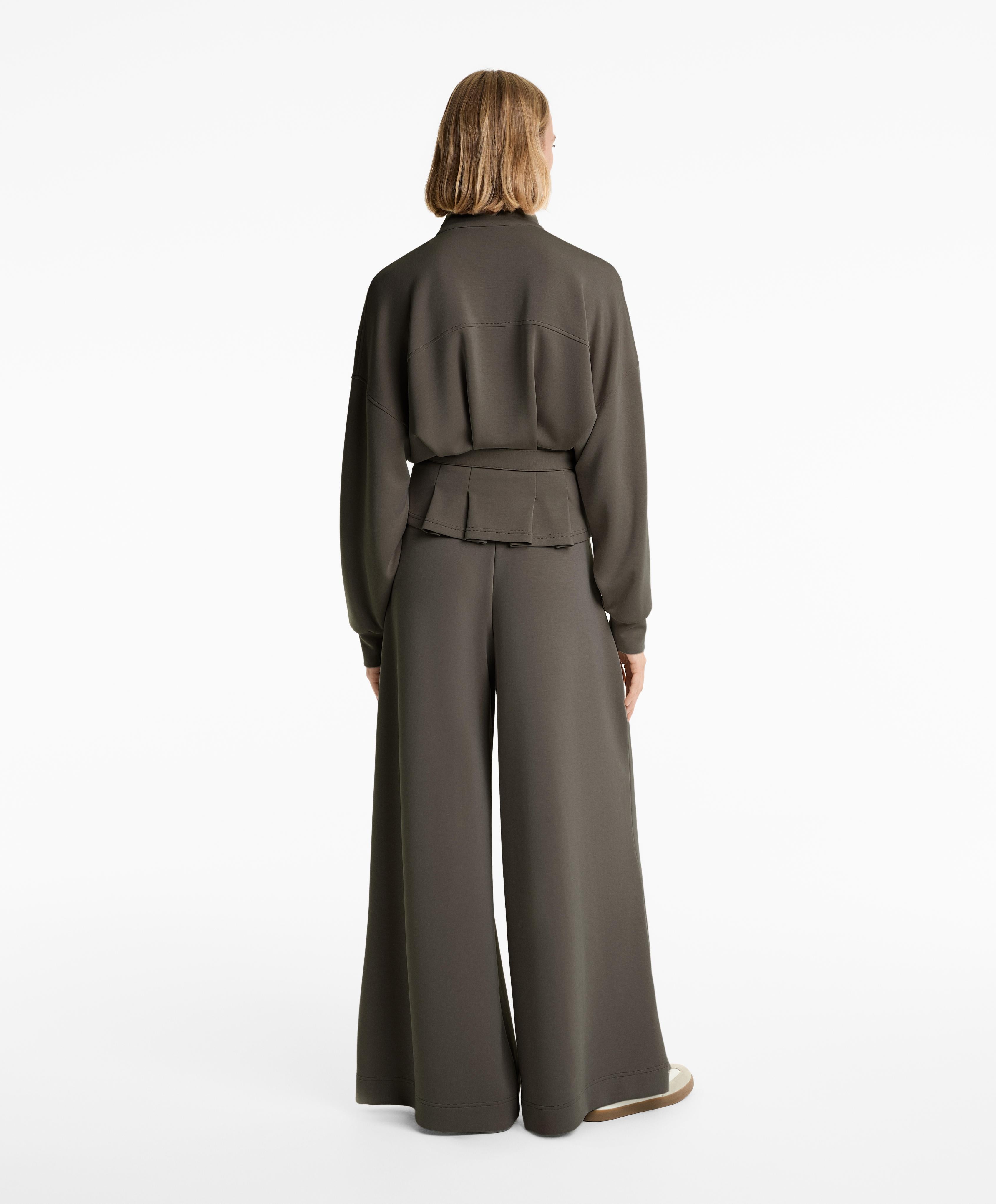 SOFT TOUCH MODAL BELTED JACKET