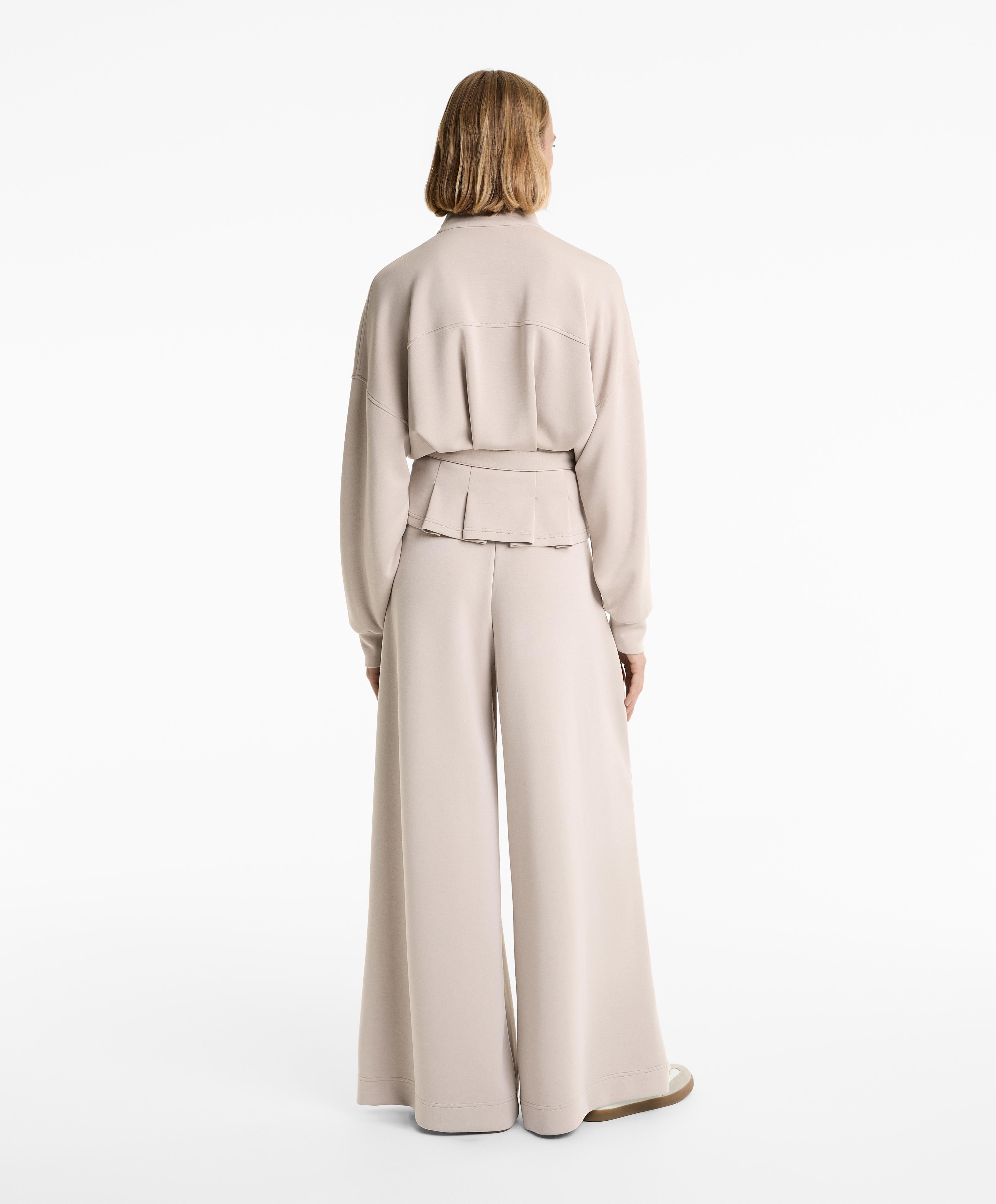 SOFT TOUCH MODAL BELTED JACKET