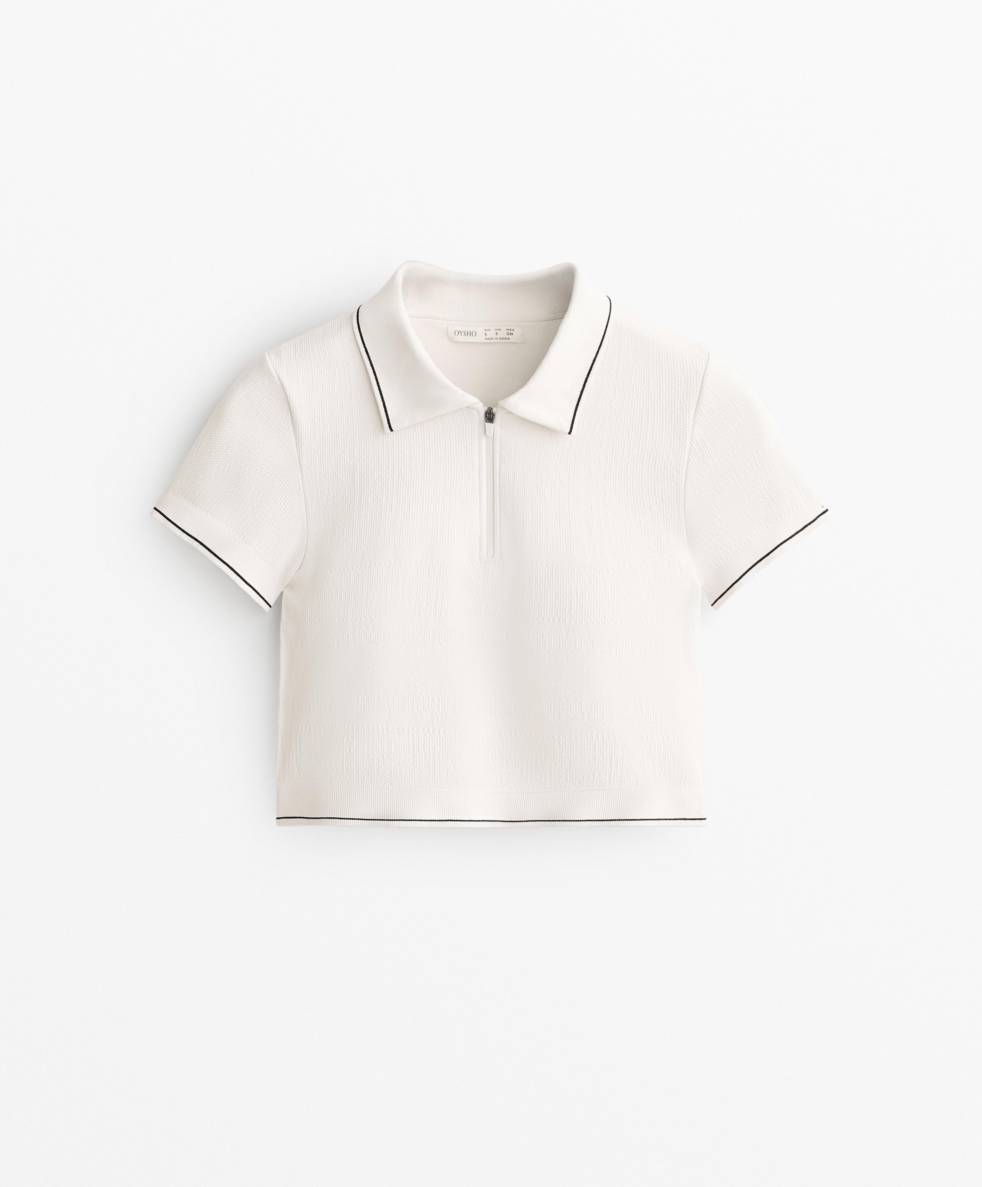 SEAMLESS SHORT SLEEVE POLO SHIRT