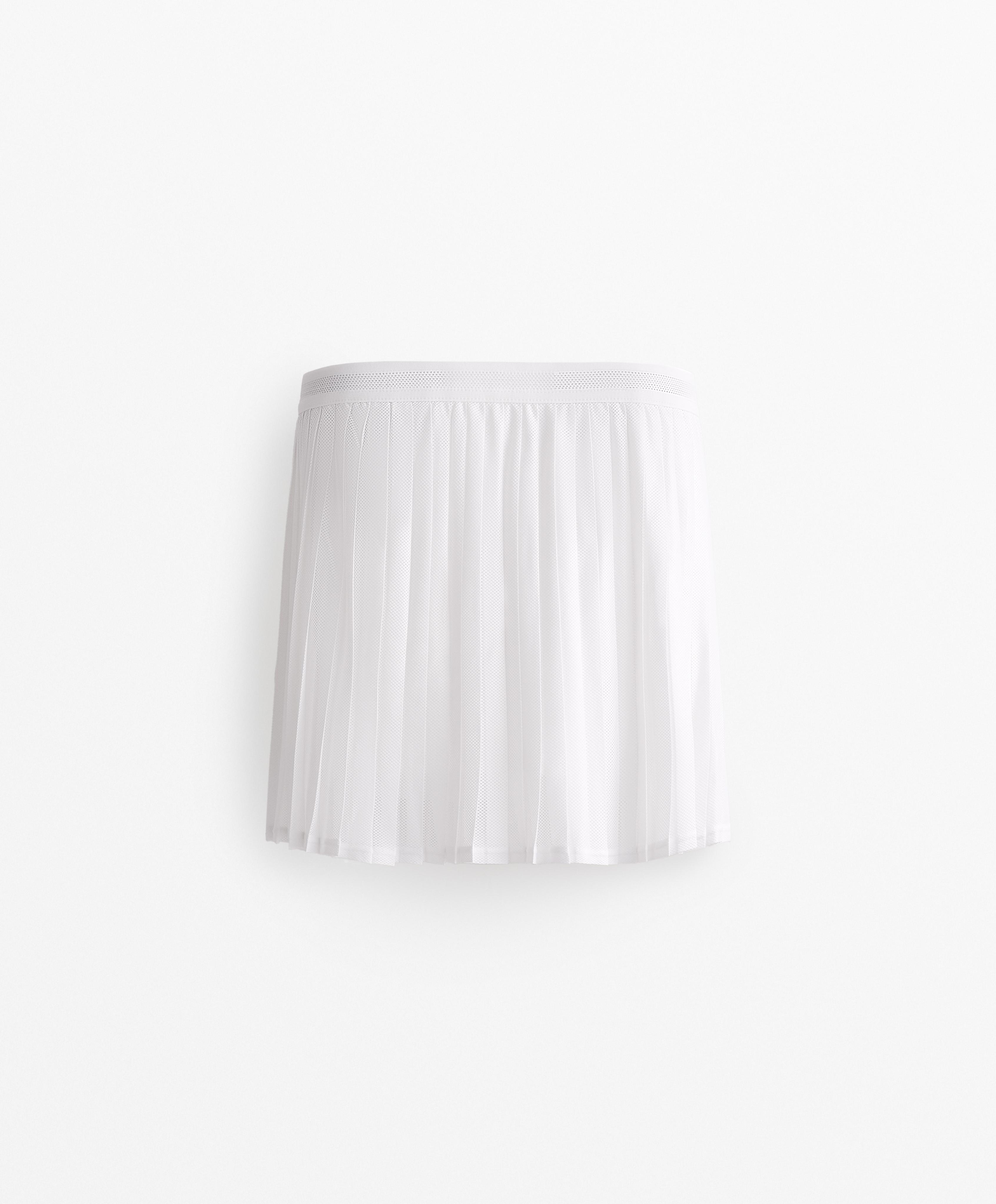 COMPRESSIVE MESH SKIRT