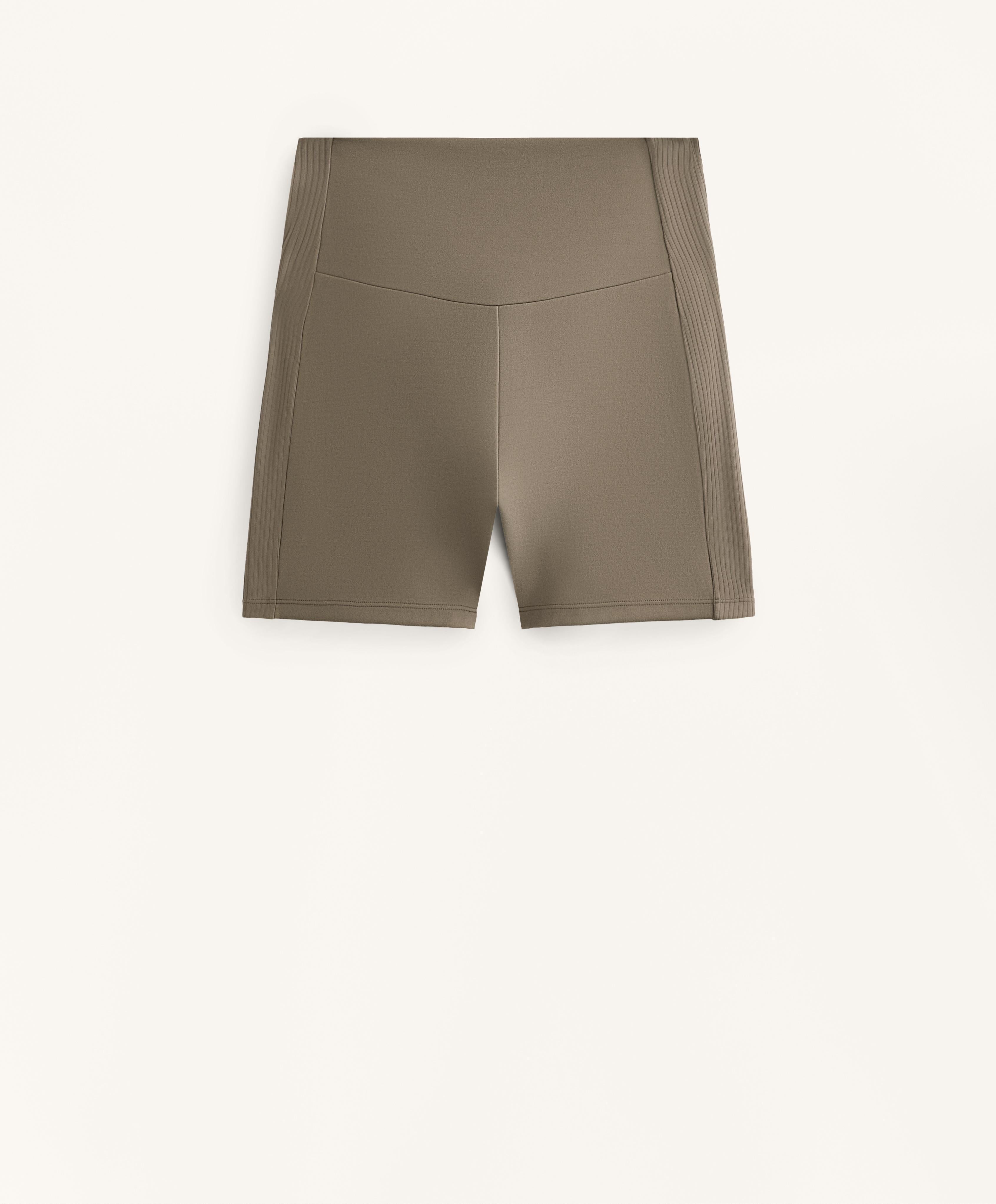 COMFORTLUX HIGH RISE RIB 10 CM HOT PANTS