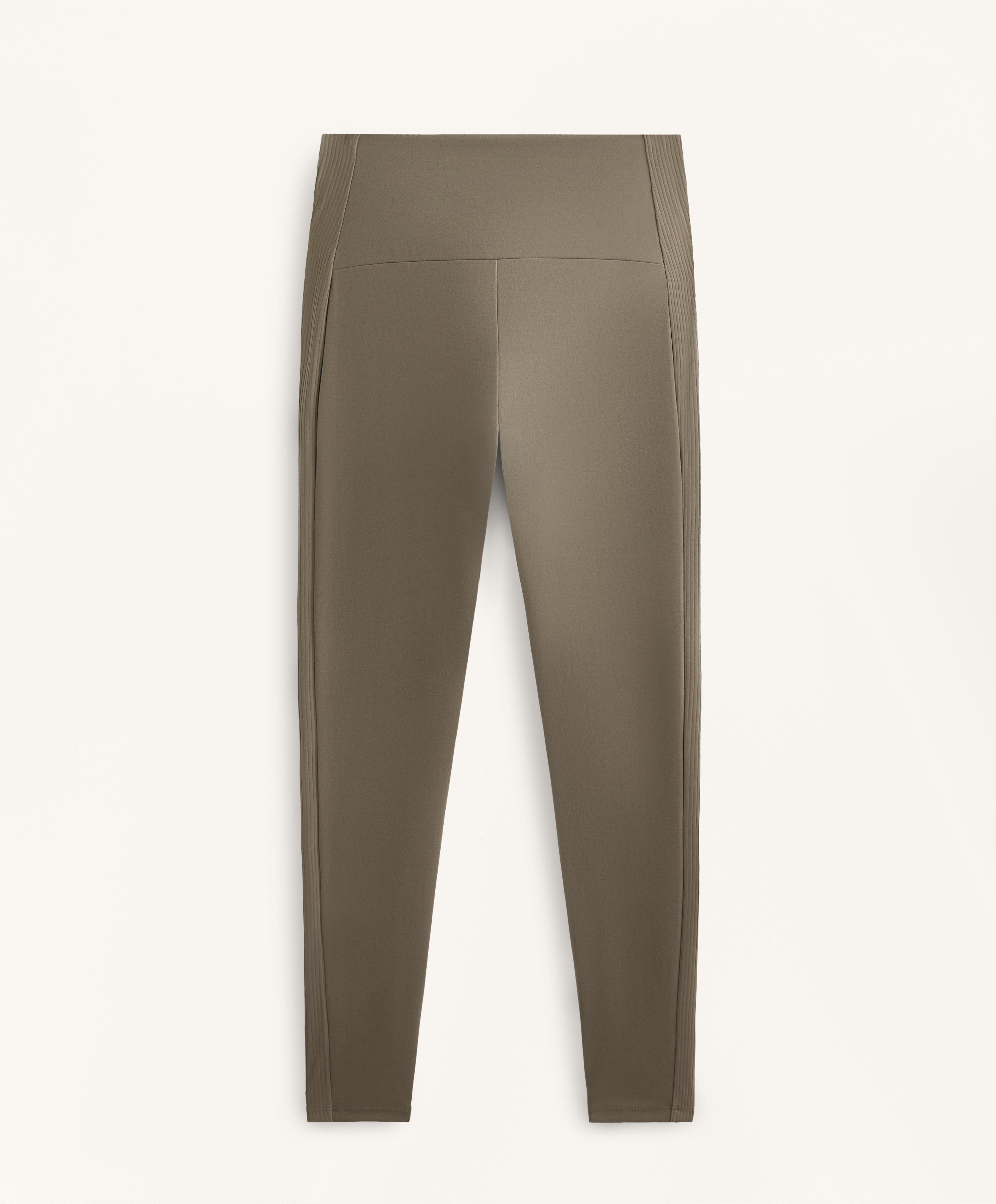 COMFORTLUX HIGH RISE ANKLE LENGTH RIB LEGGINGS