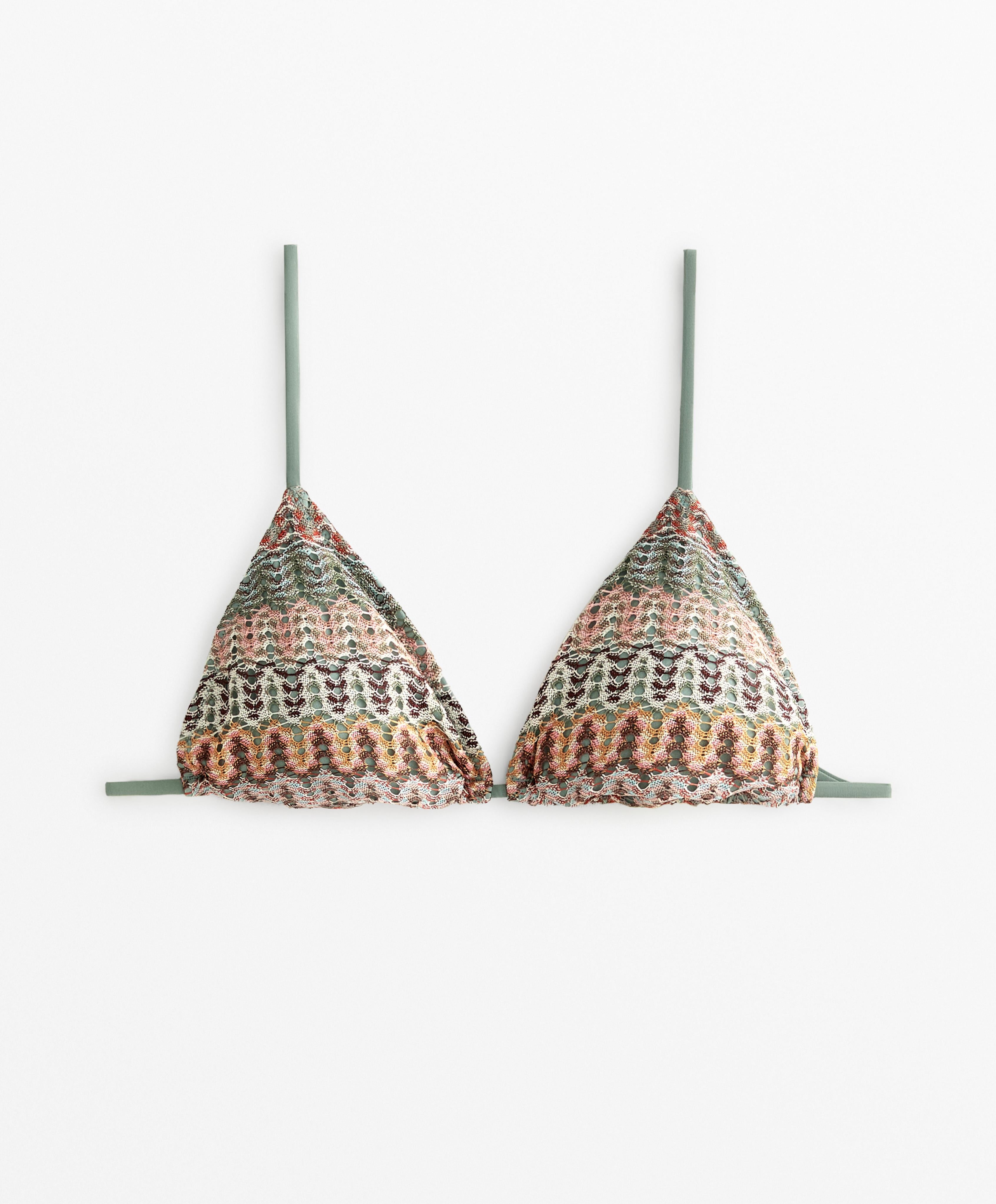 CROCHET TRIANGLE BIKINI TOP