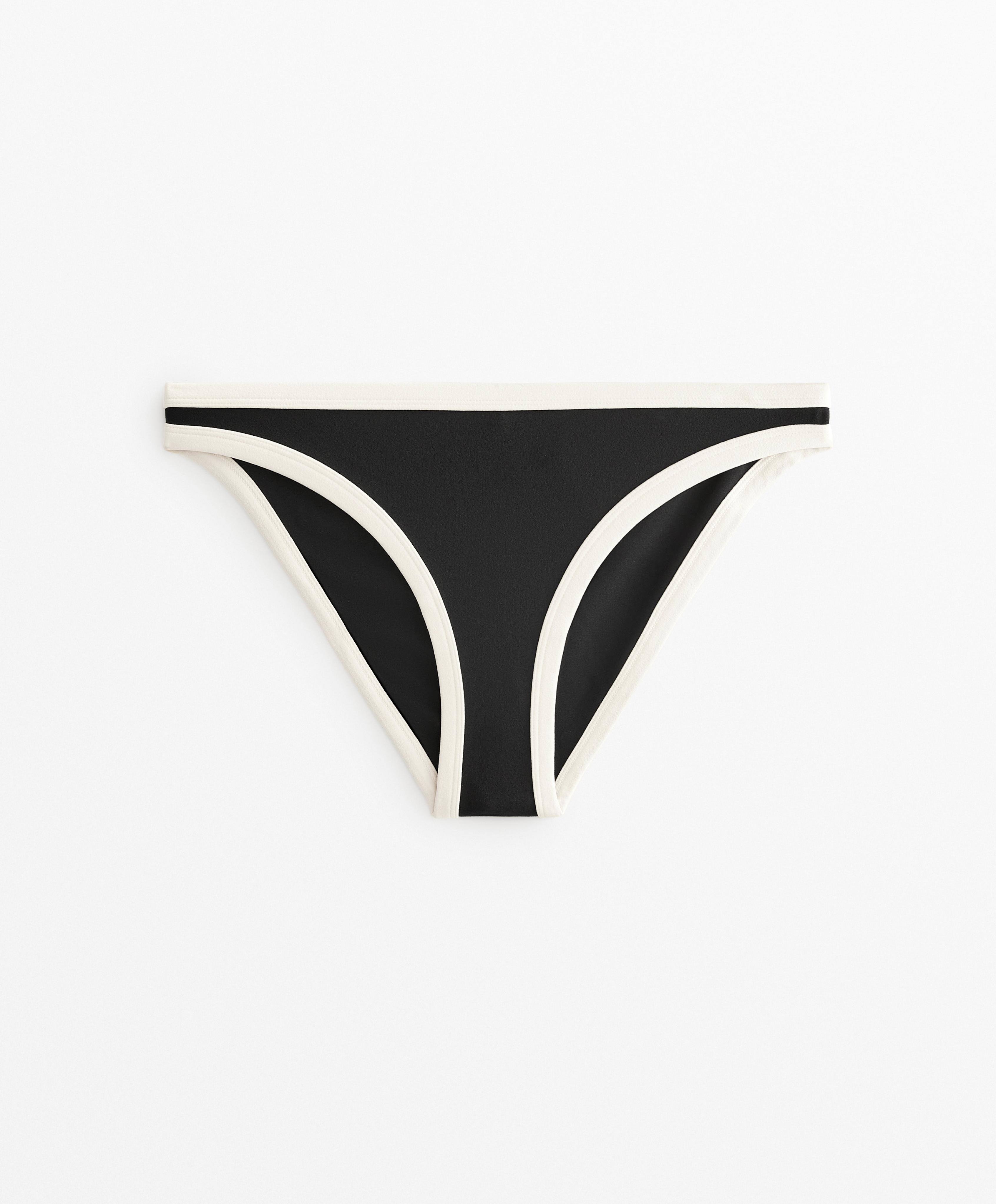 CONTRAST TRIM CLASSIC BIKINI BRIEFS