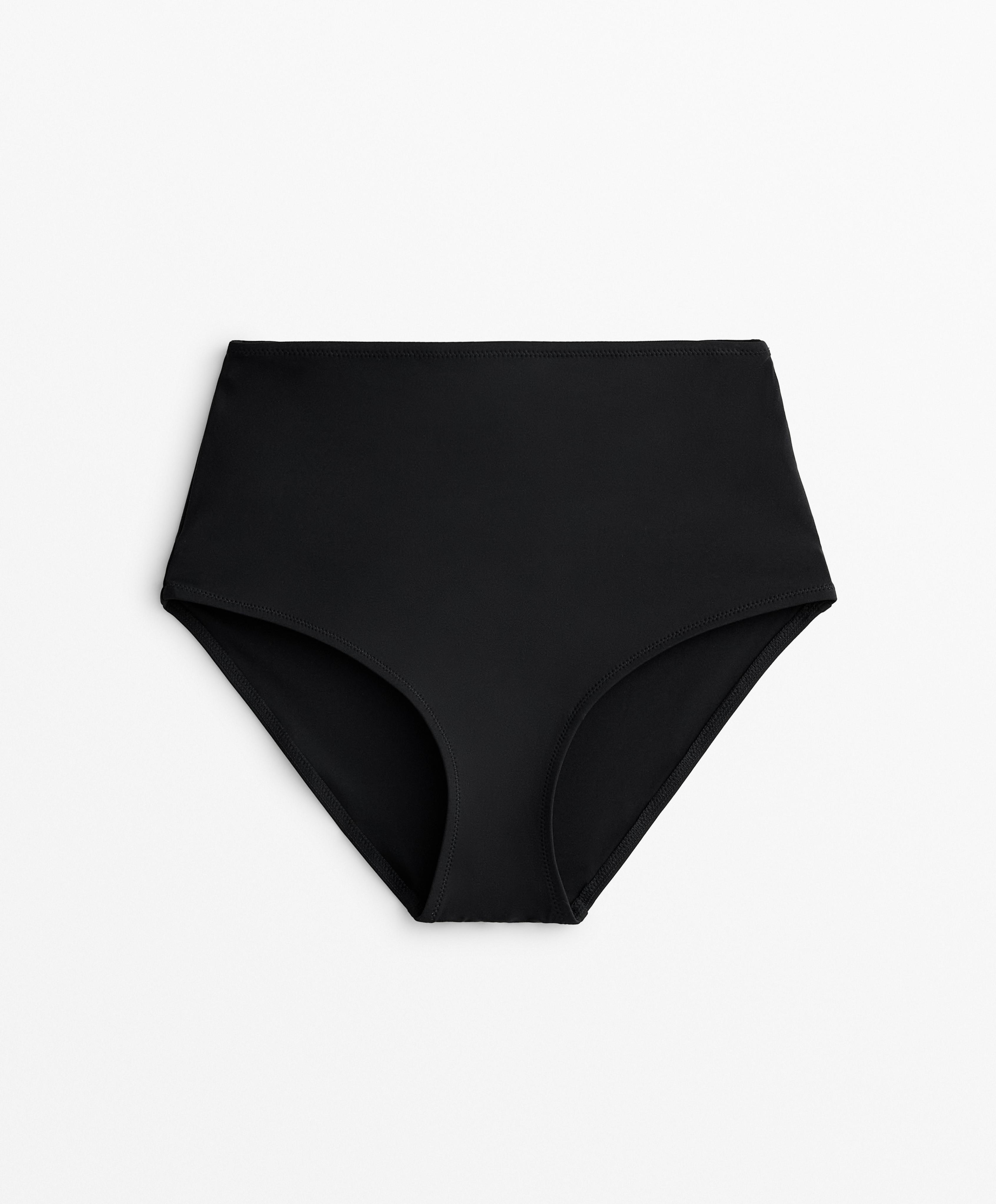 SHAPEWEAR EFFECT HIGH WAISTED BIKINI BRIEFS