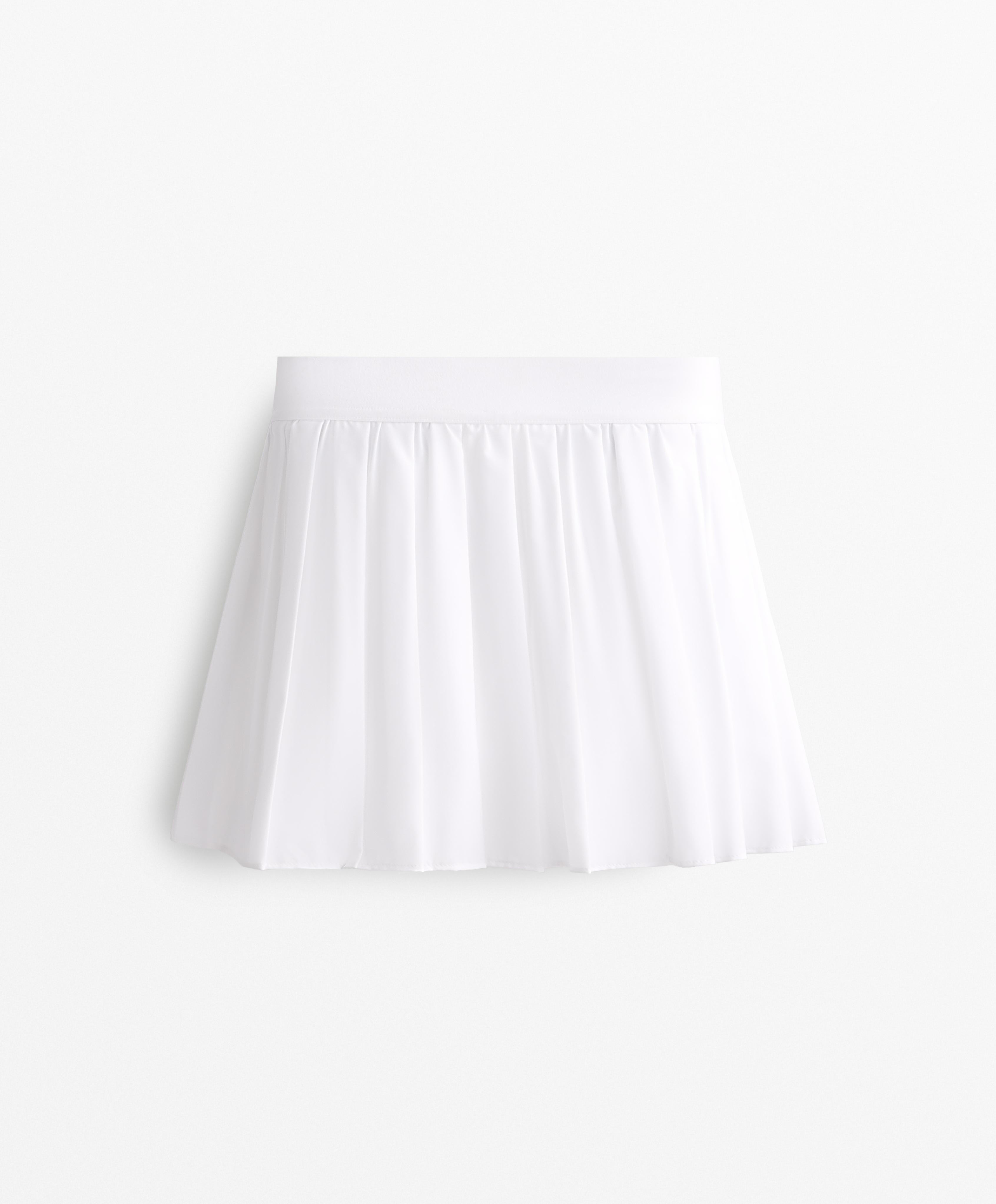 PLEATED COMPRESSIVE SKIRT