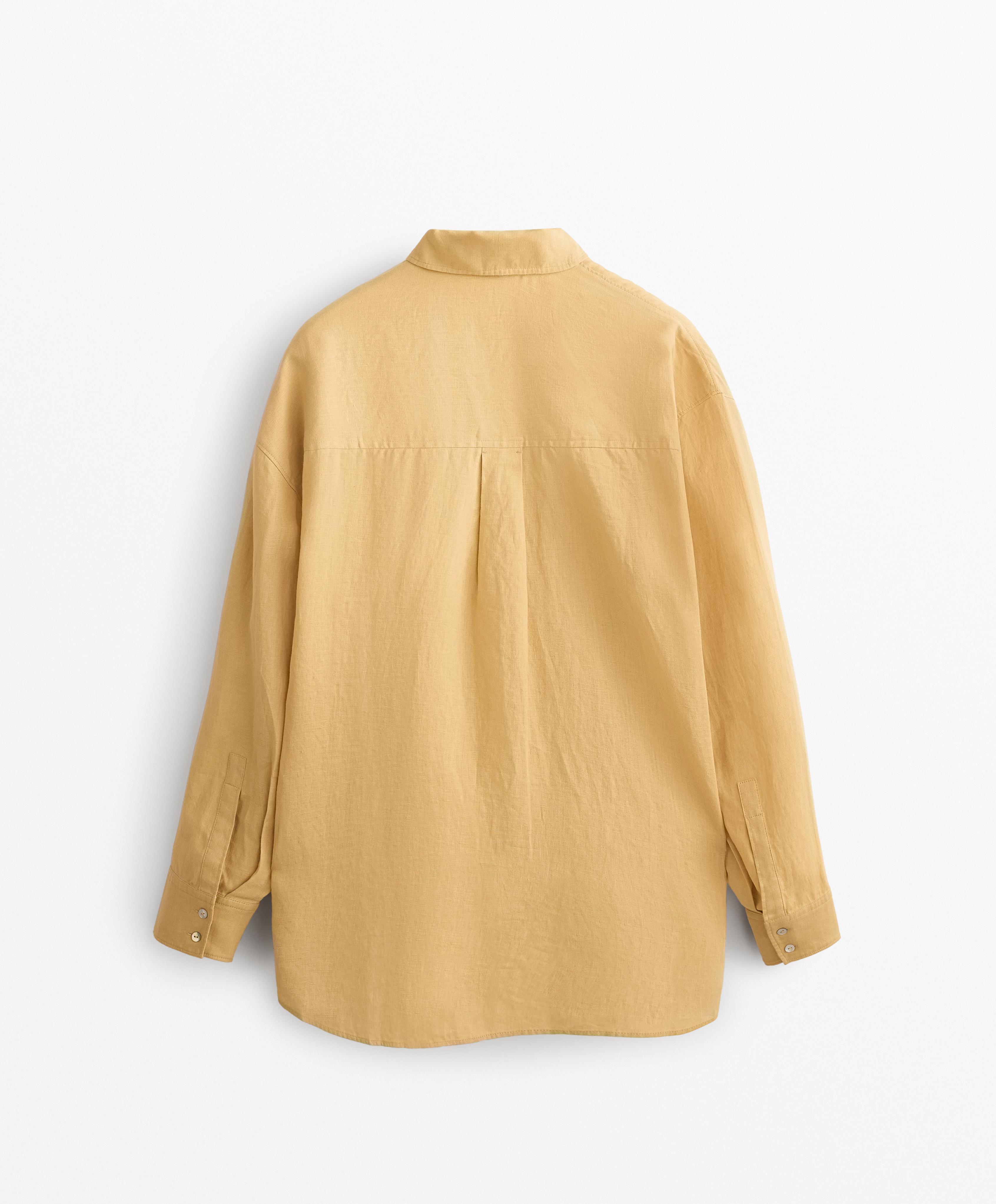 100% LINEN RELAXED SHIRT