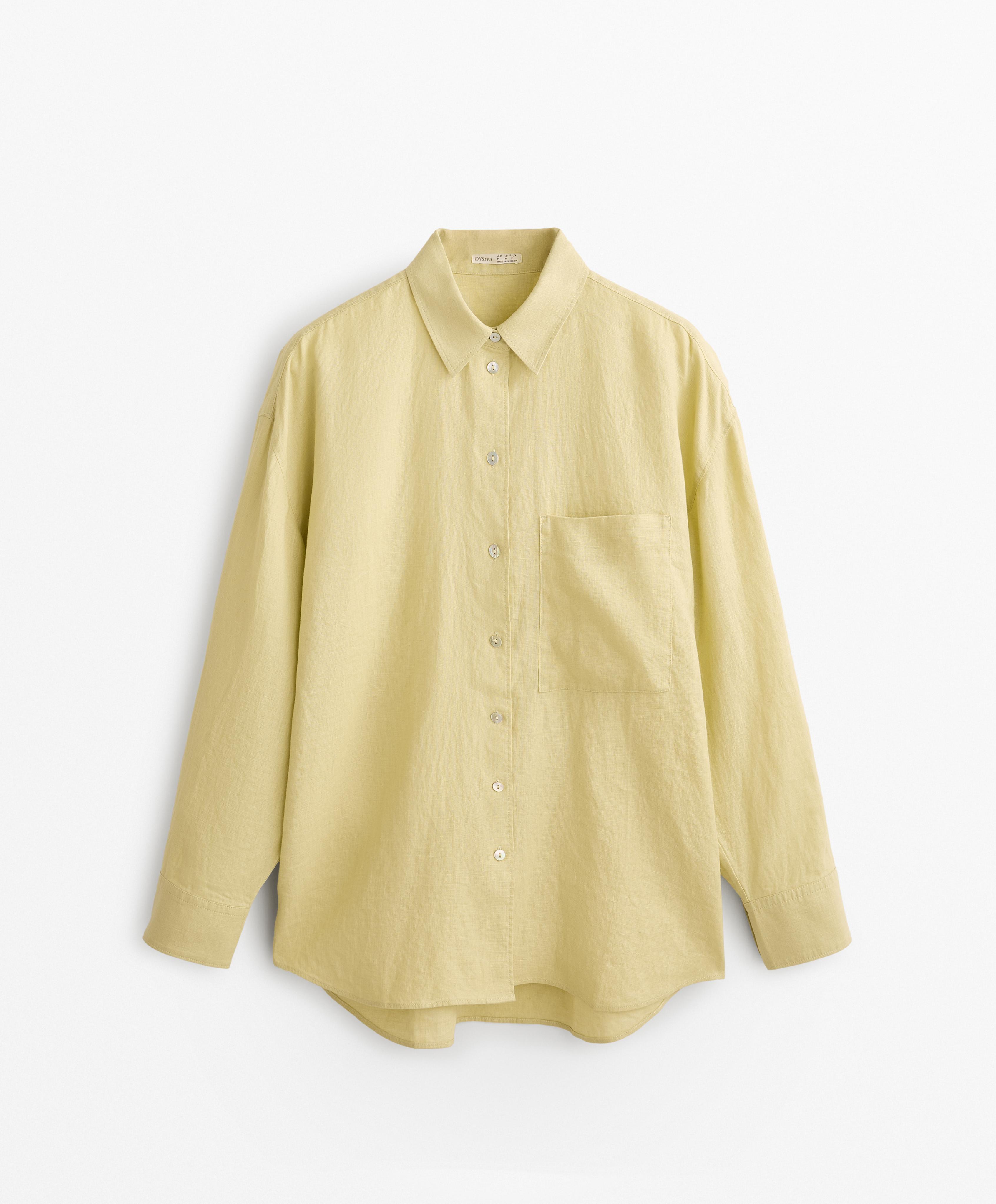100% LINEN RELAXED SHIRT