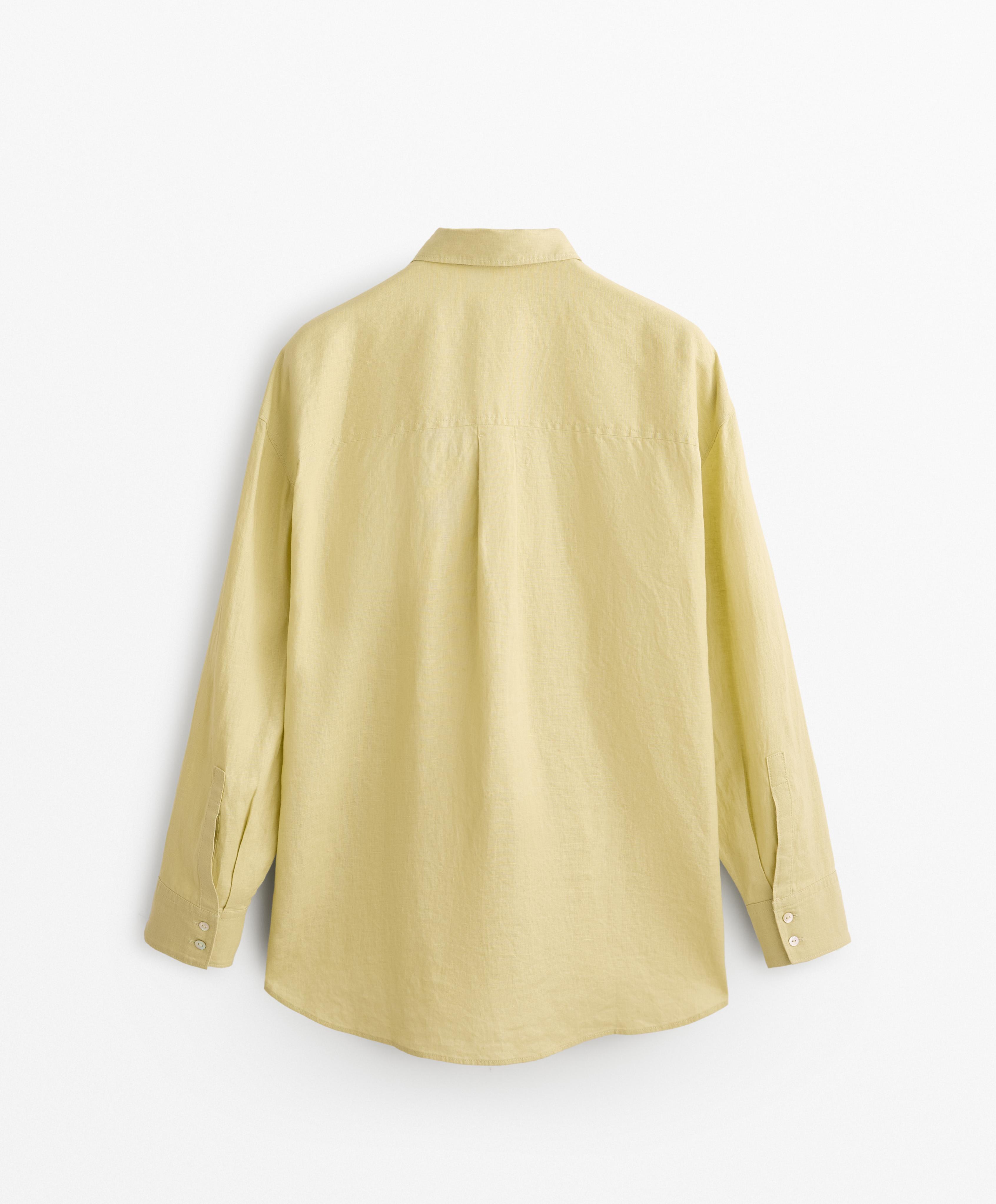 100% LINEN RELAXED SHIRT