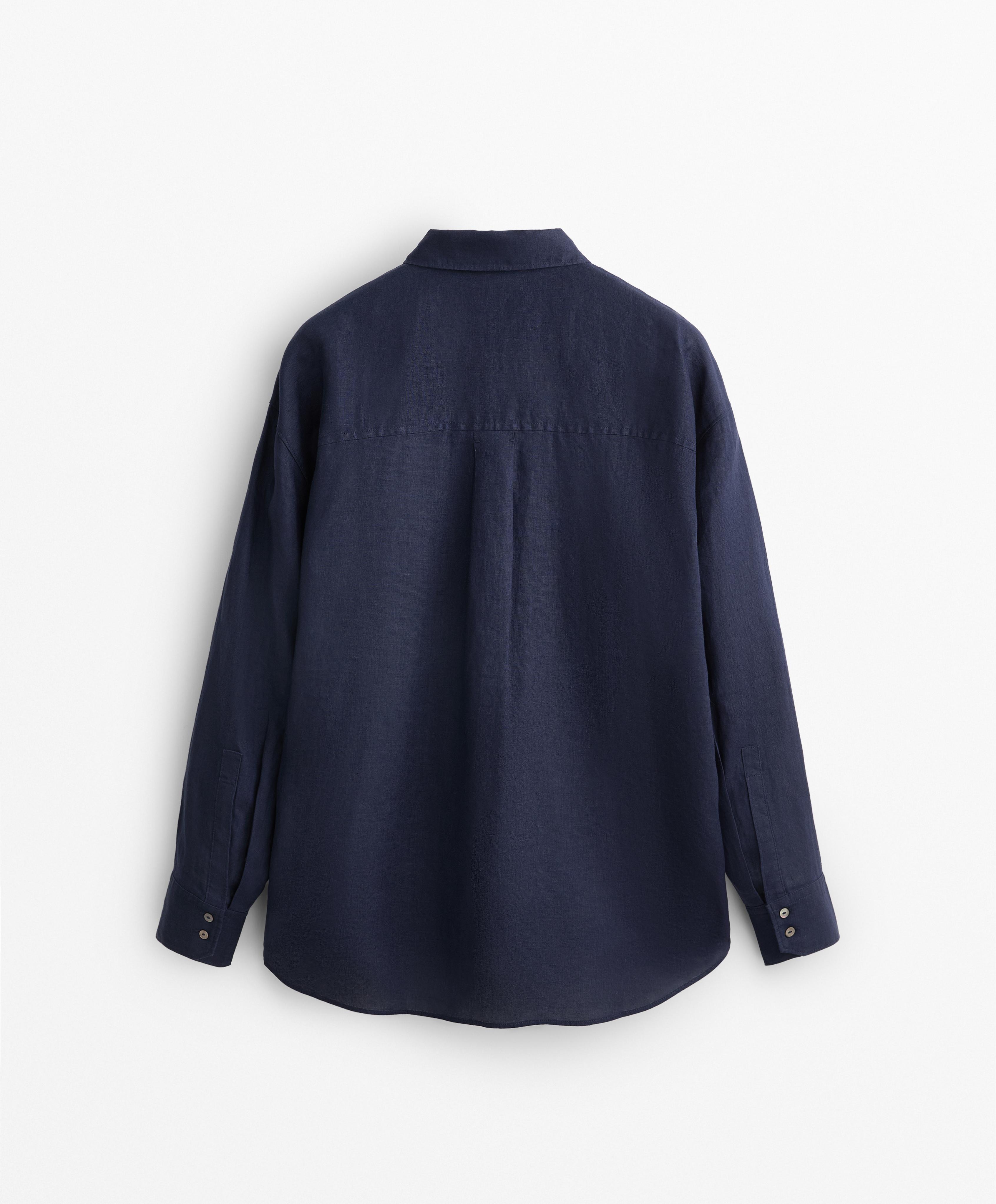 100% LINEN RELAXED SHIRT