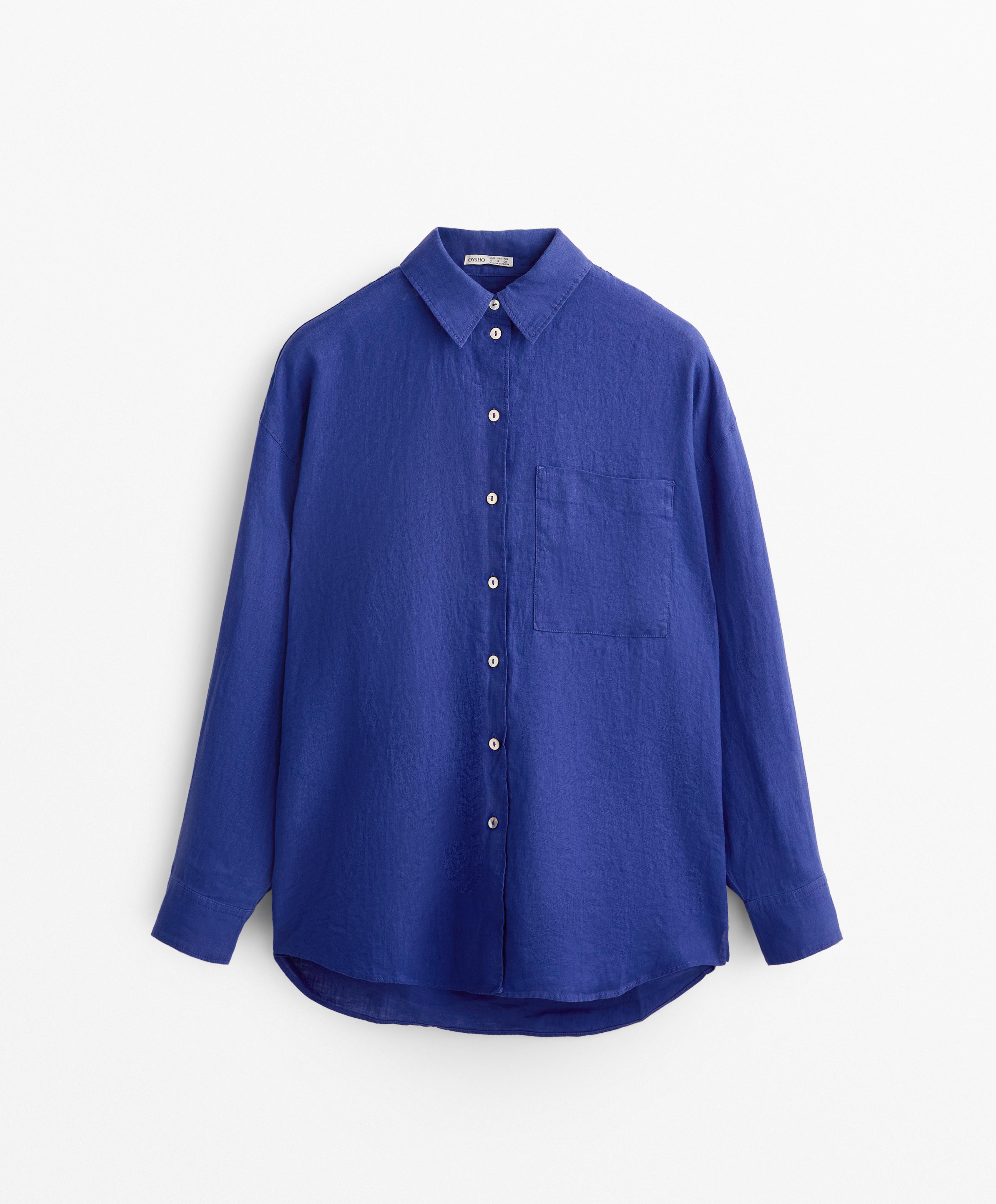 100% LINEN RELAXED SHIRT