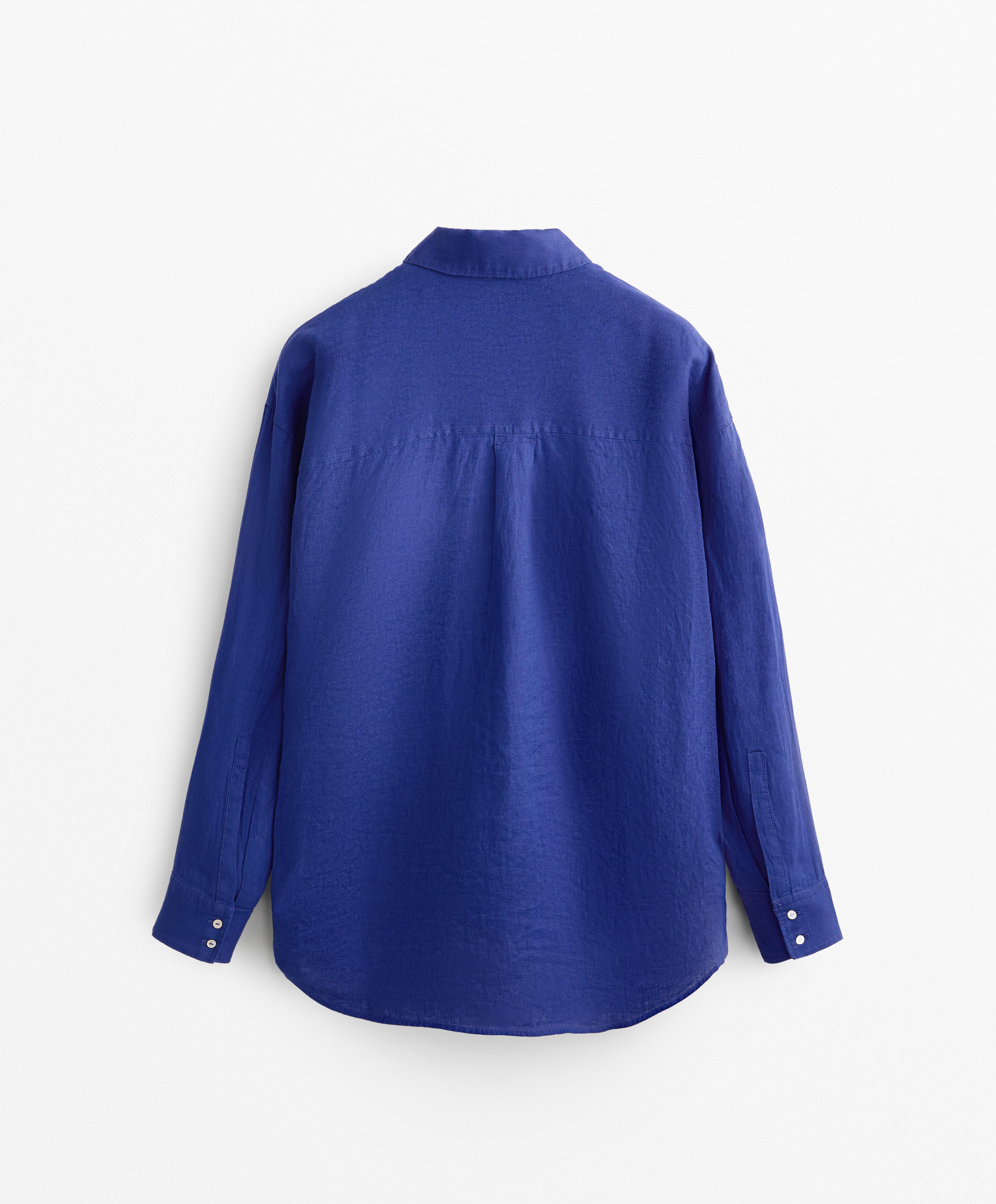100% LINEN RELAXED SHIRT