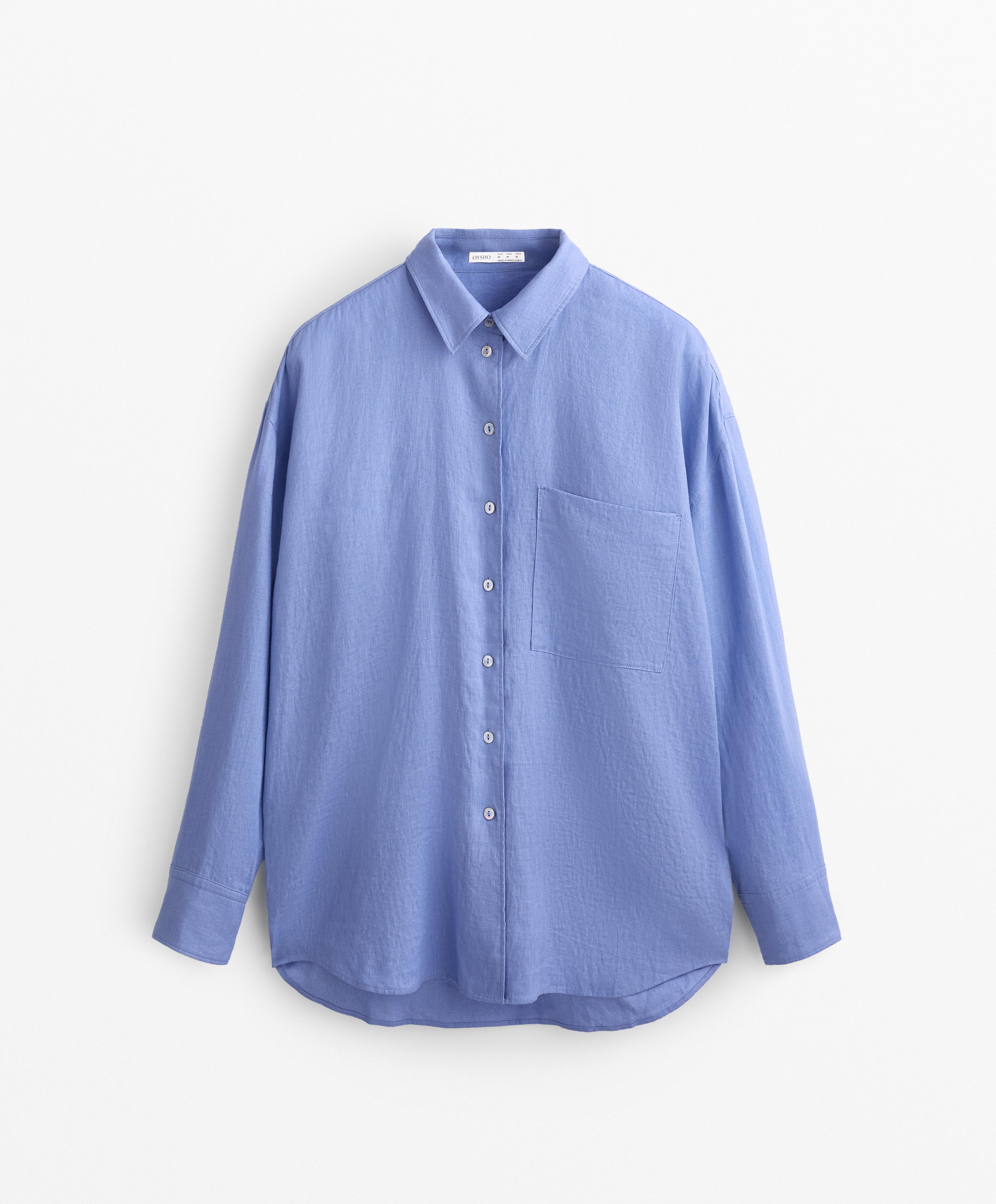 100% LINEN RELAXED SHIRT