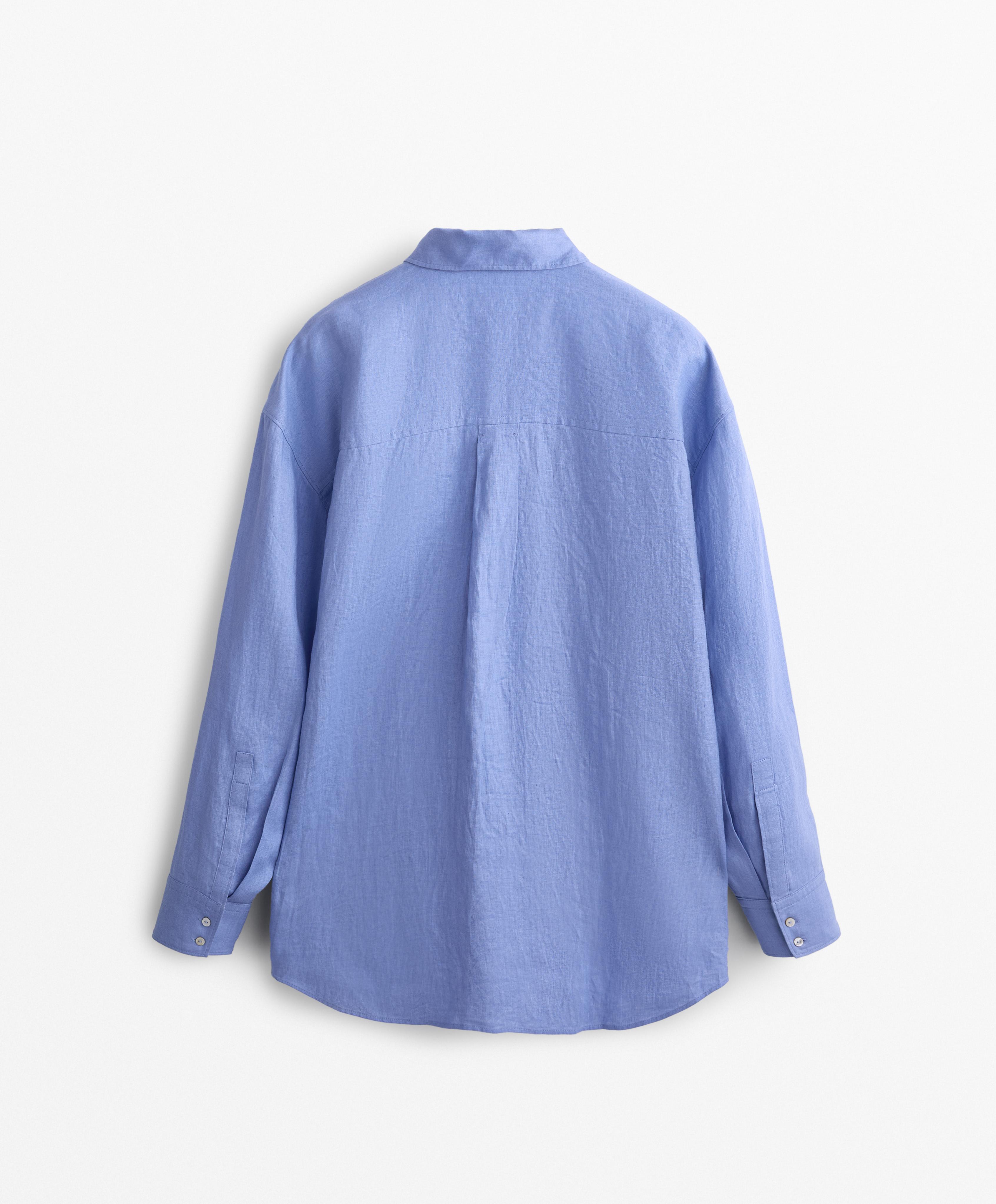 100% LINEN RELAXED SHIRT