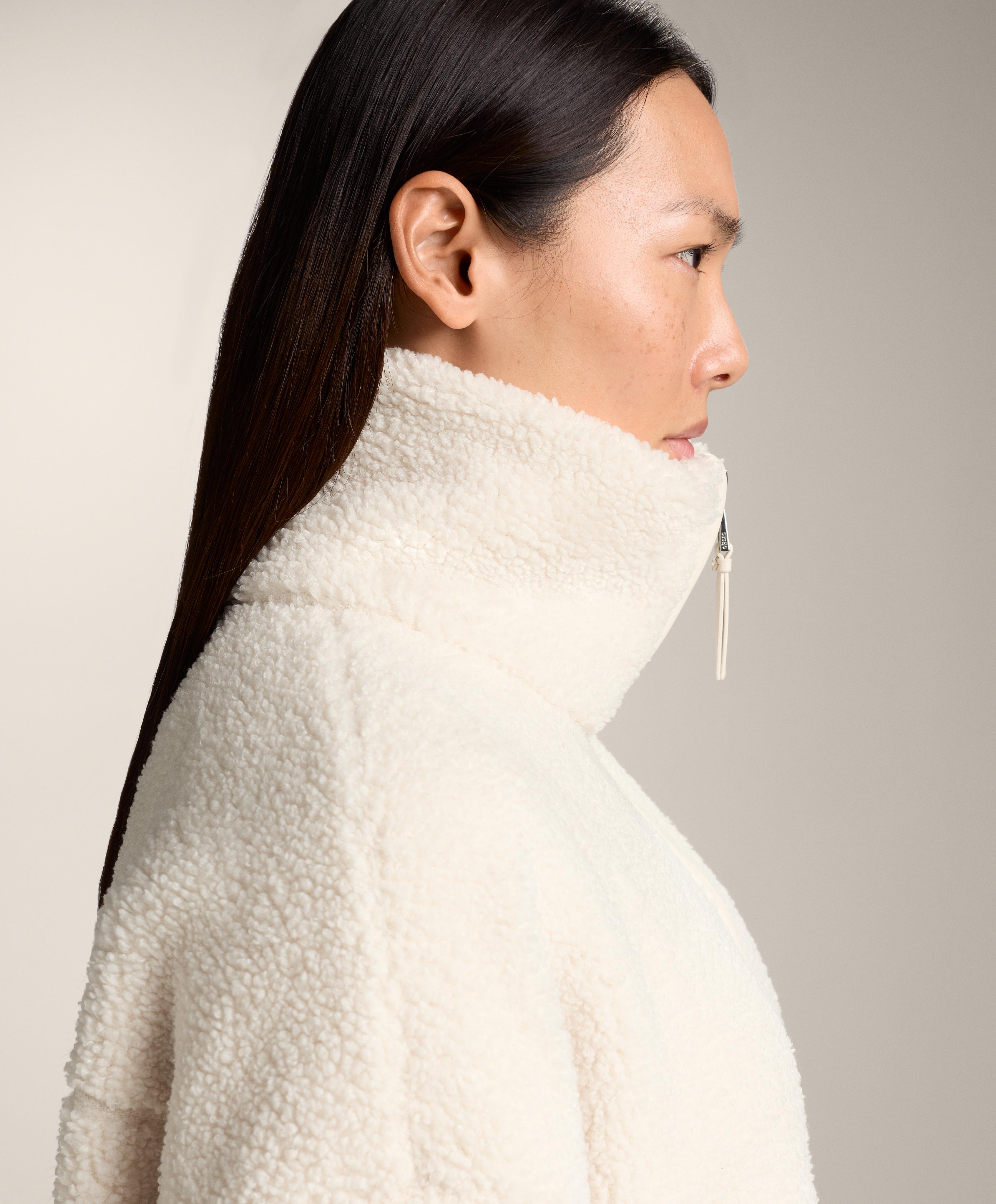 FAUX SHEARLING OVERSIZE JACKET