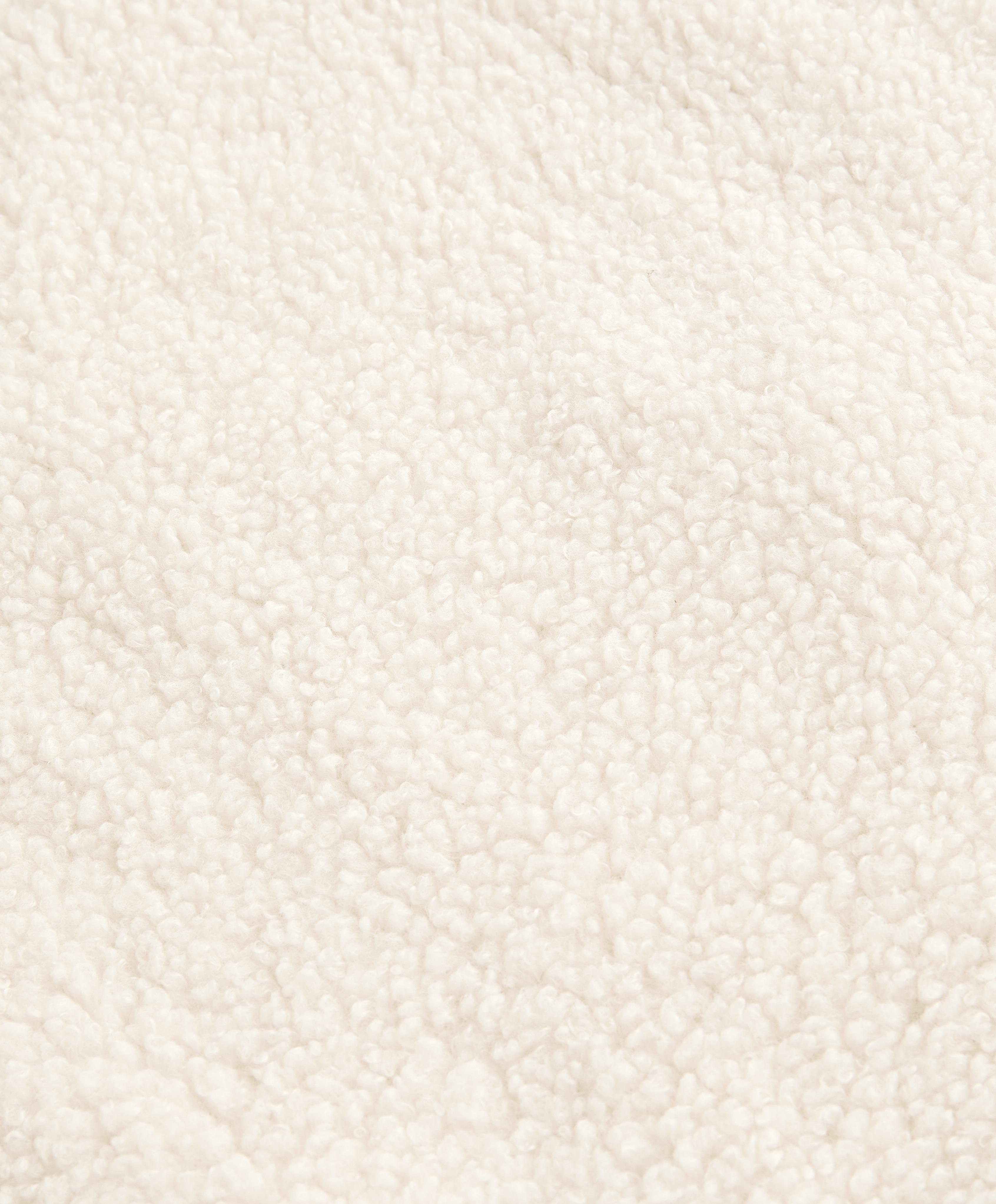 FAUX SHEARLING OVERSIZE JACKET