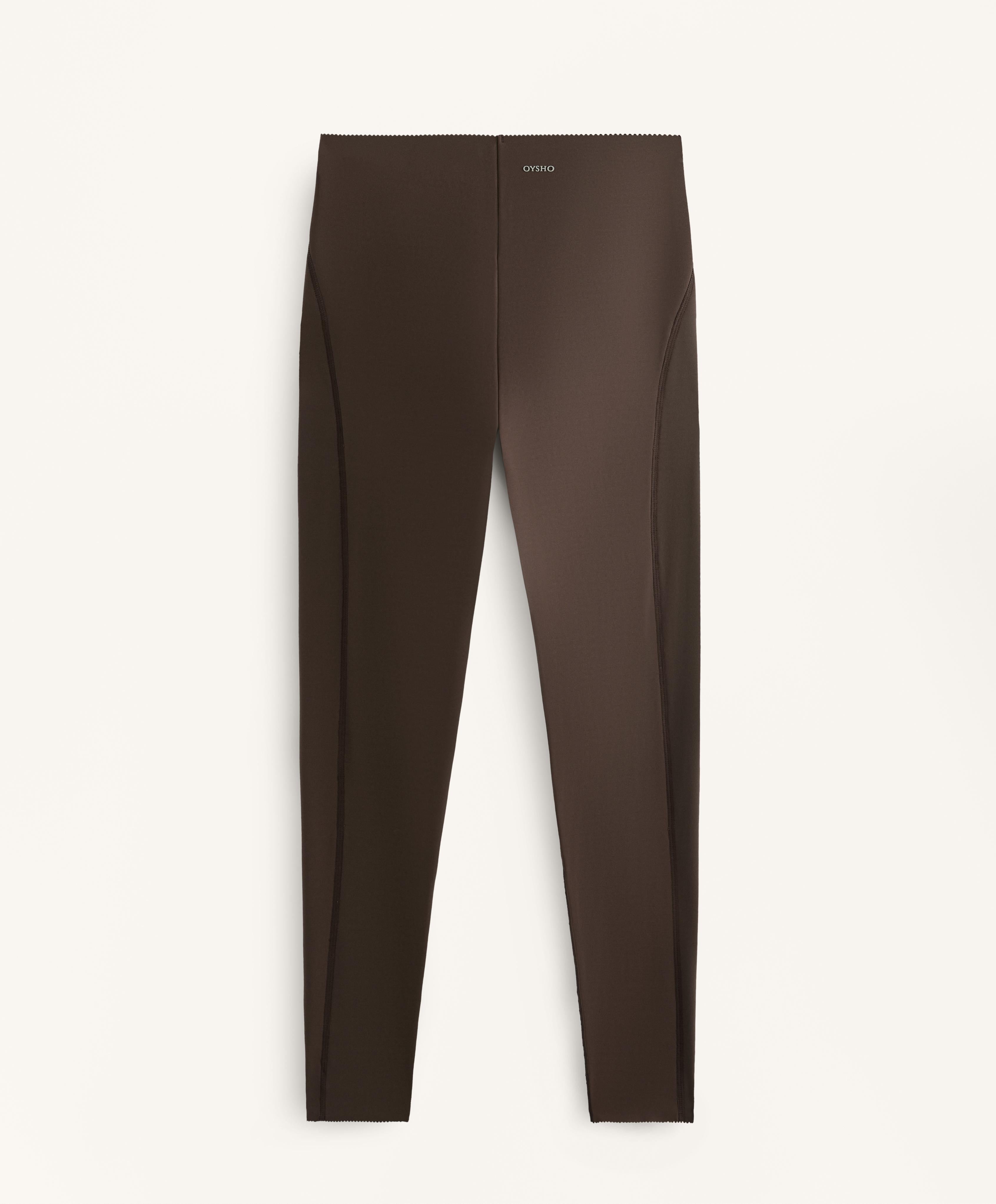 HIGH RISE COMPRESSIVE CORE CONTROL ANKLE LENGTH LEGGINGS