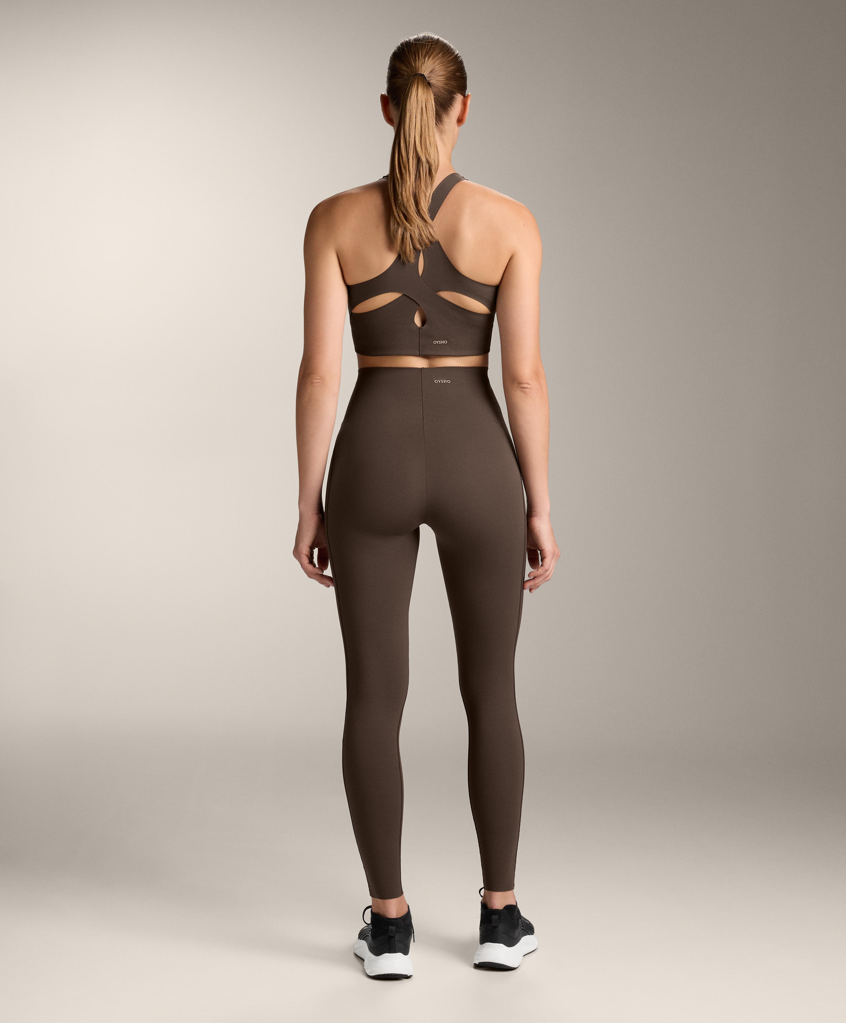 HIGH RISE COMPRESSIVE CORE CONTROL ANKLE LENGTH LEGGINGS