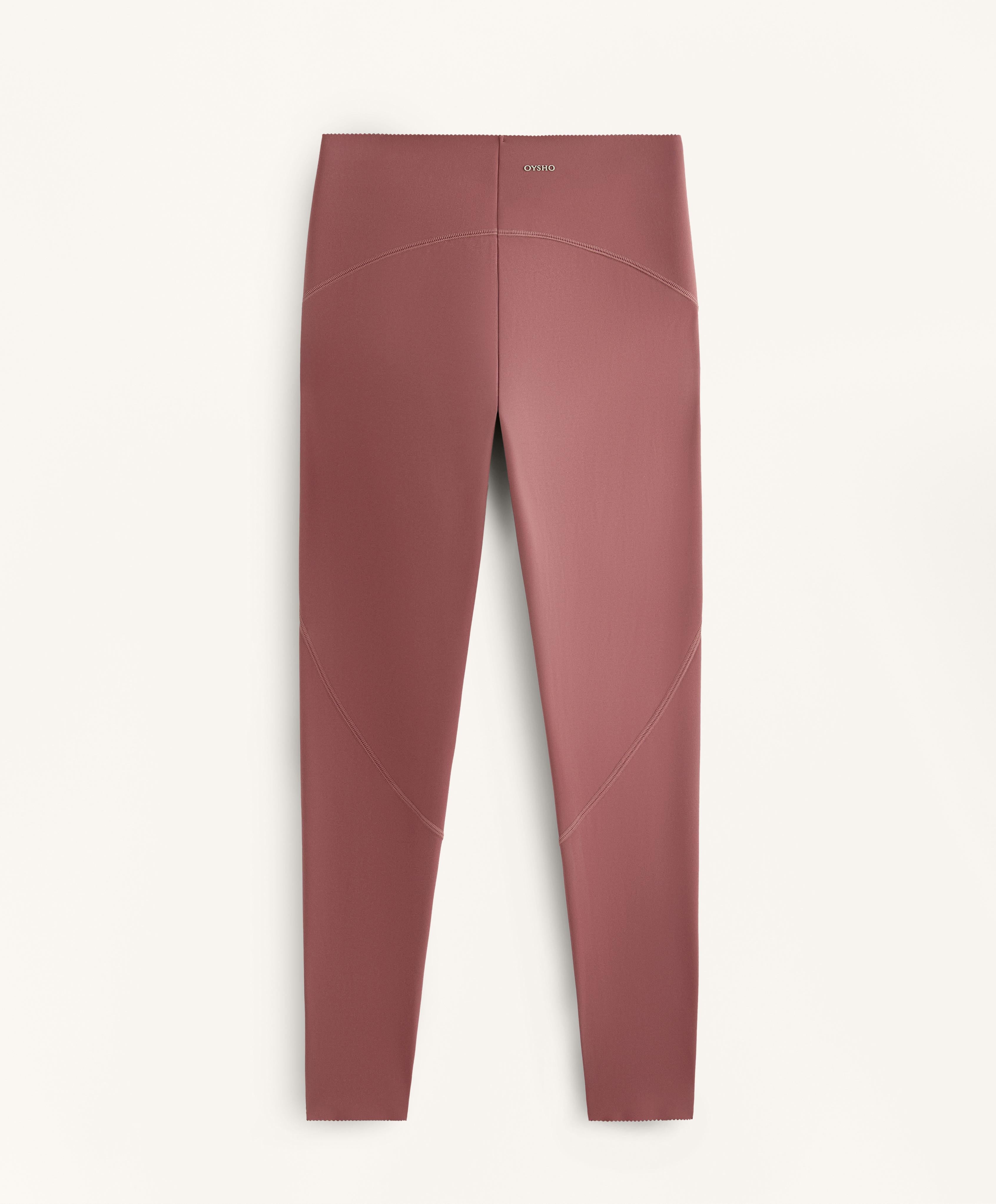 COMPRESSIVE HIGH RISE ANKLE LENGTH BASIC LEGGINGS