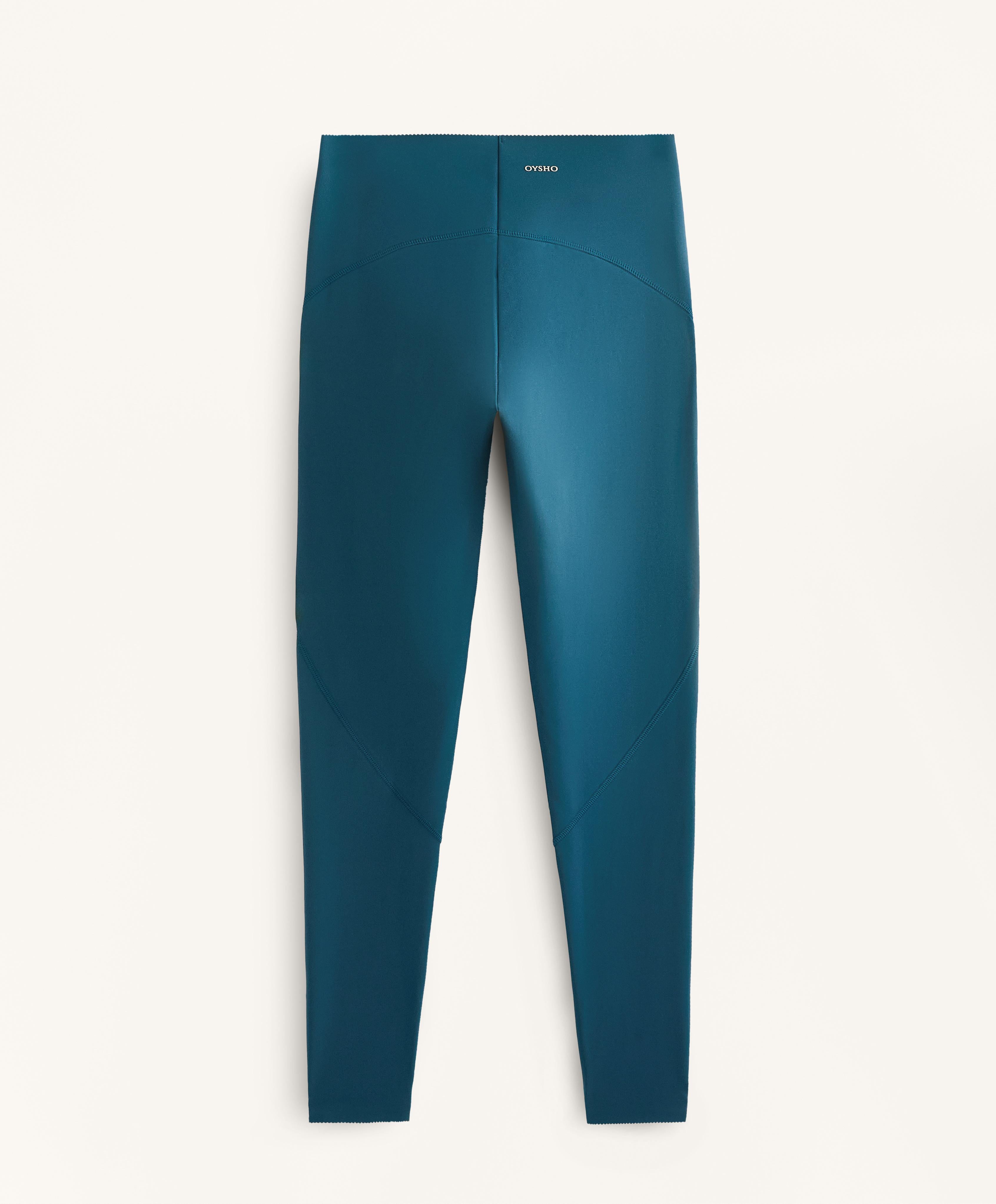 COMPRESSIVE HIGH RISE ANKLE LENGTH BASIC LEGGINGS