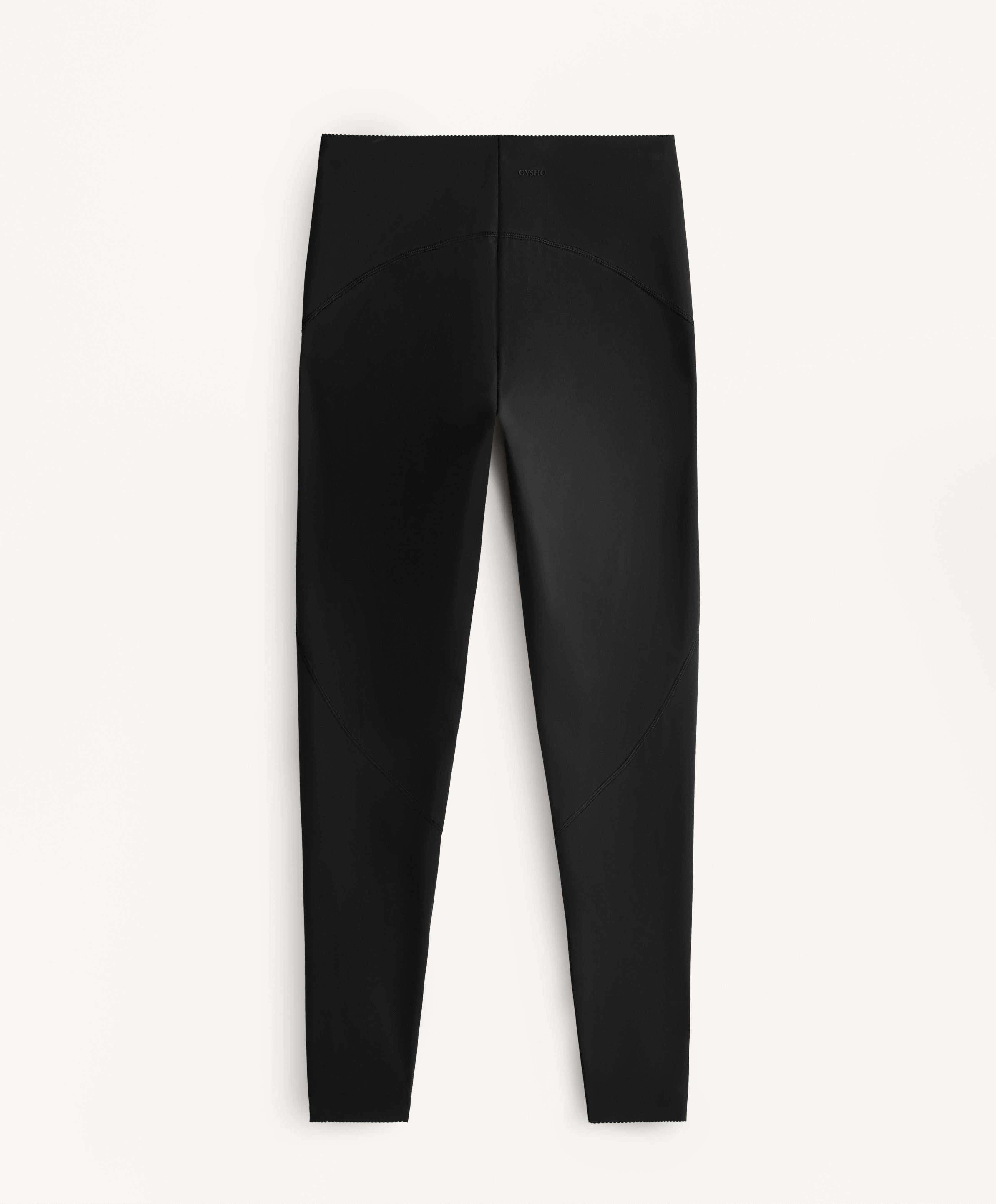 COMPRESSIVE HIGH RISE ANKLE LENGTH BASIC LEGGINGS