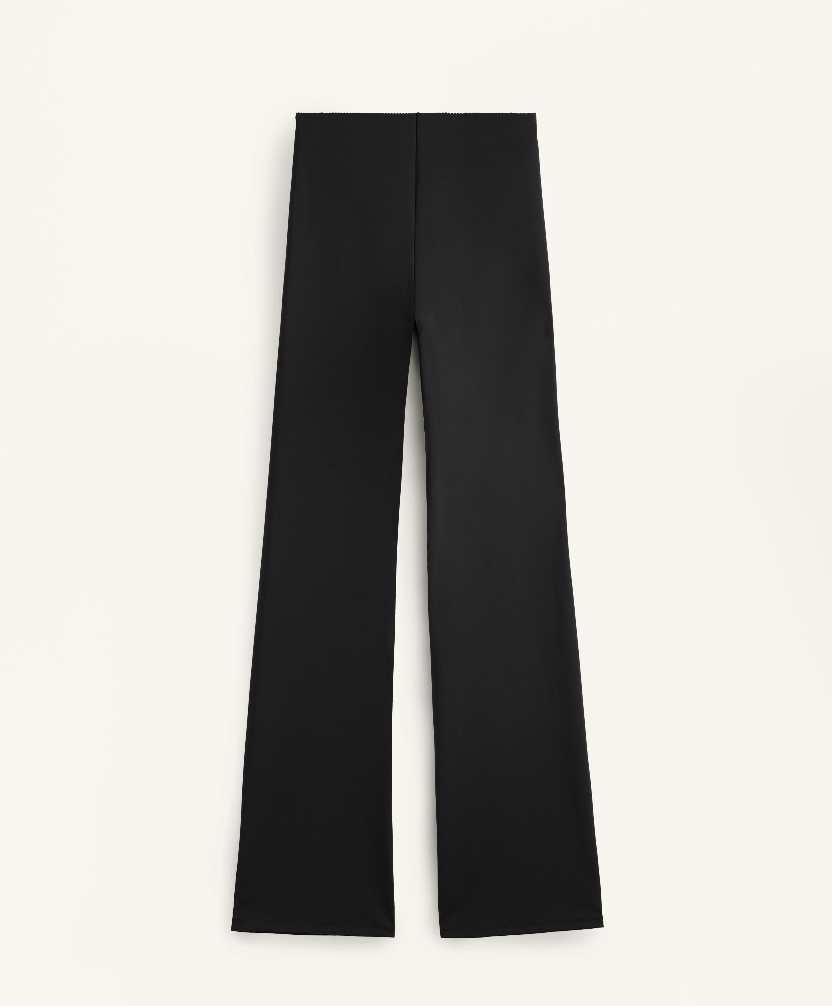 HIGH RISE COMPRESSIVE RAISE UP FLARE TROUSERS