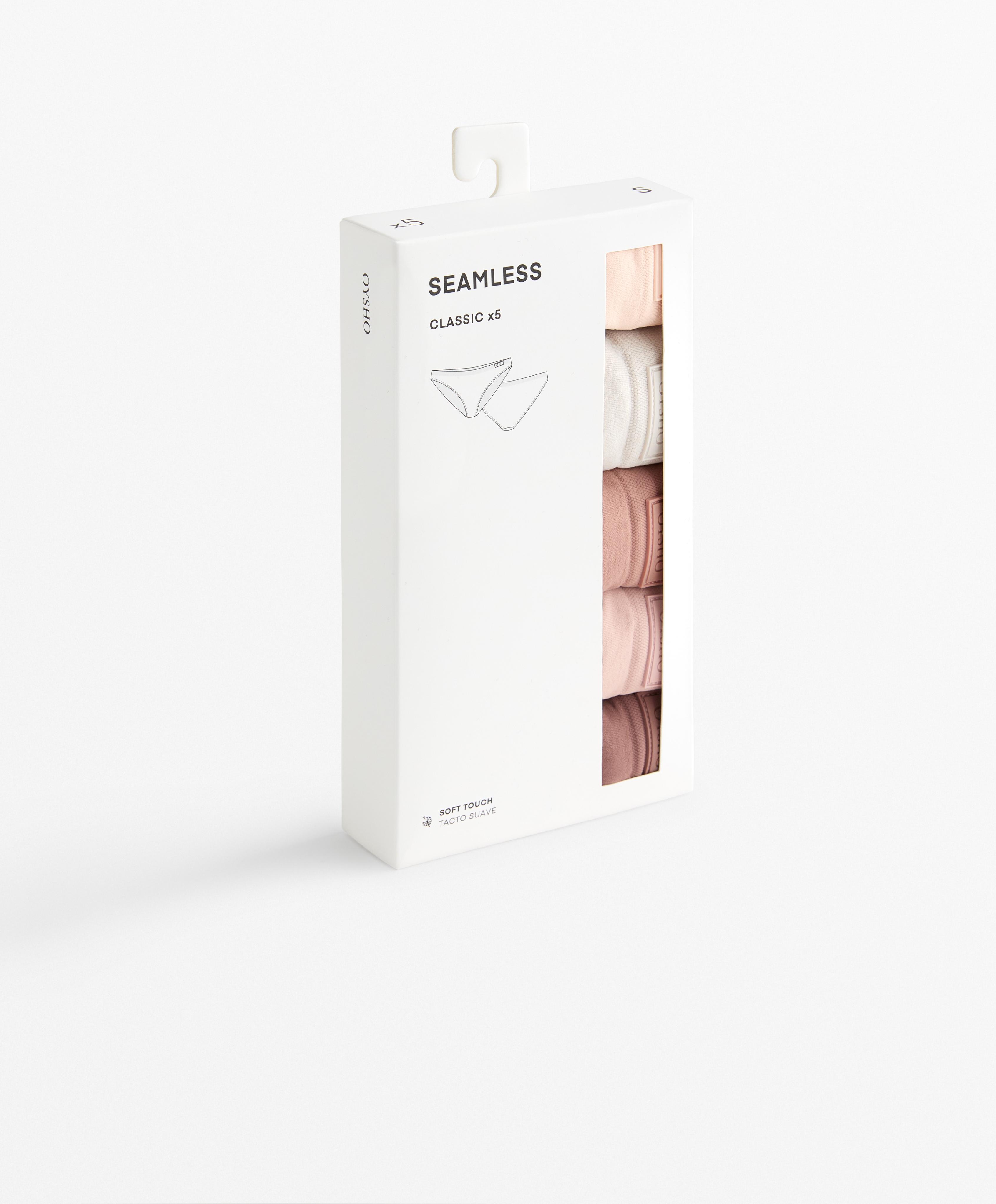 5 SEAMLESS SOFT TOUCH CLASSIC BRIEFS