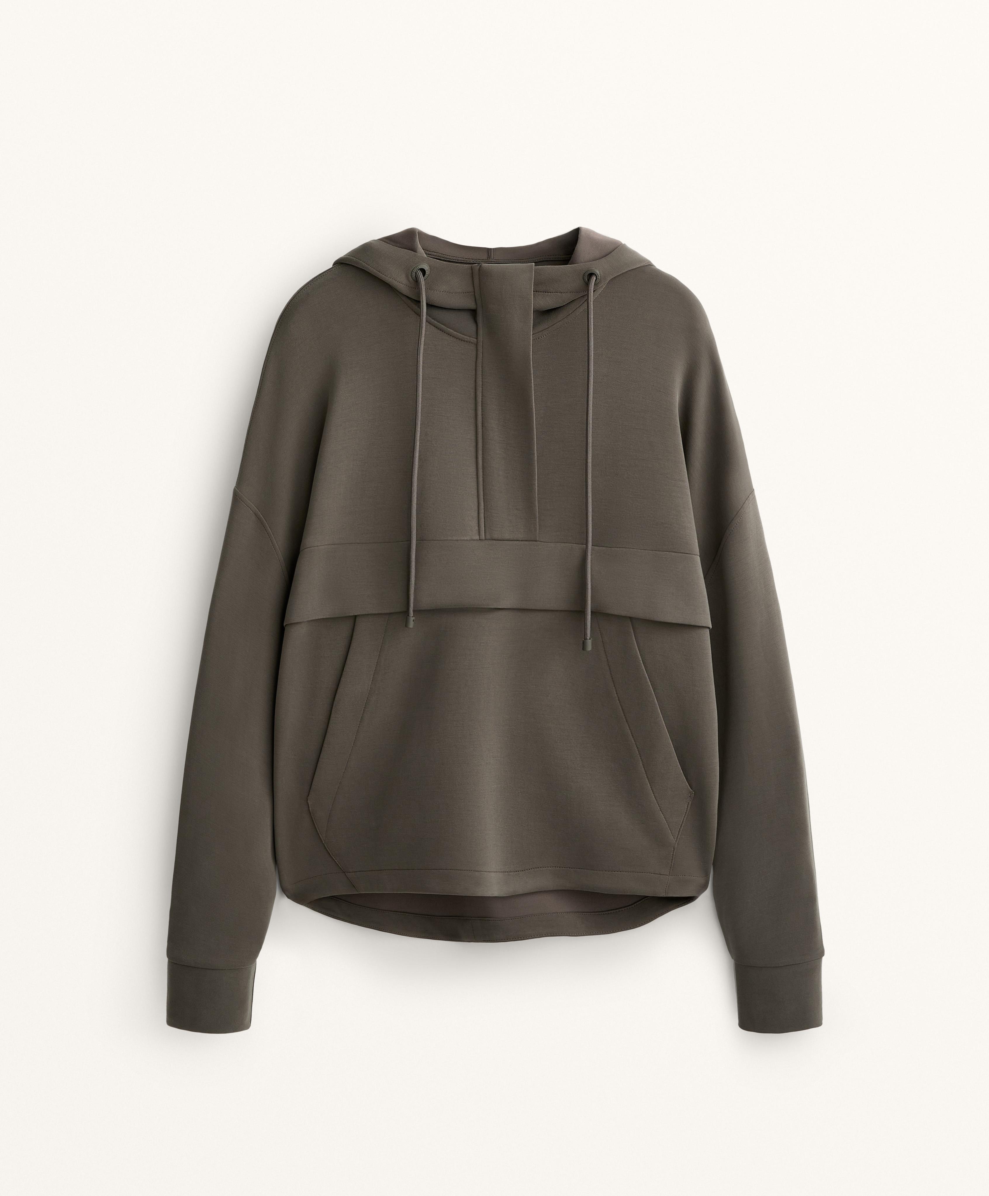 SOFT TOUCH MODAL ZIP SWEATSHIRT