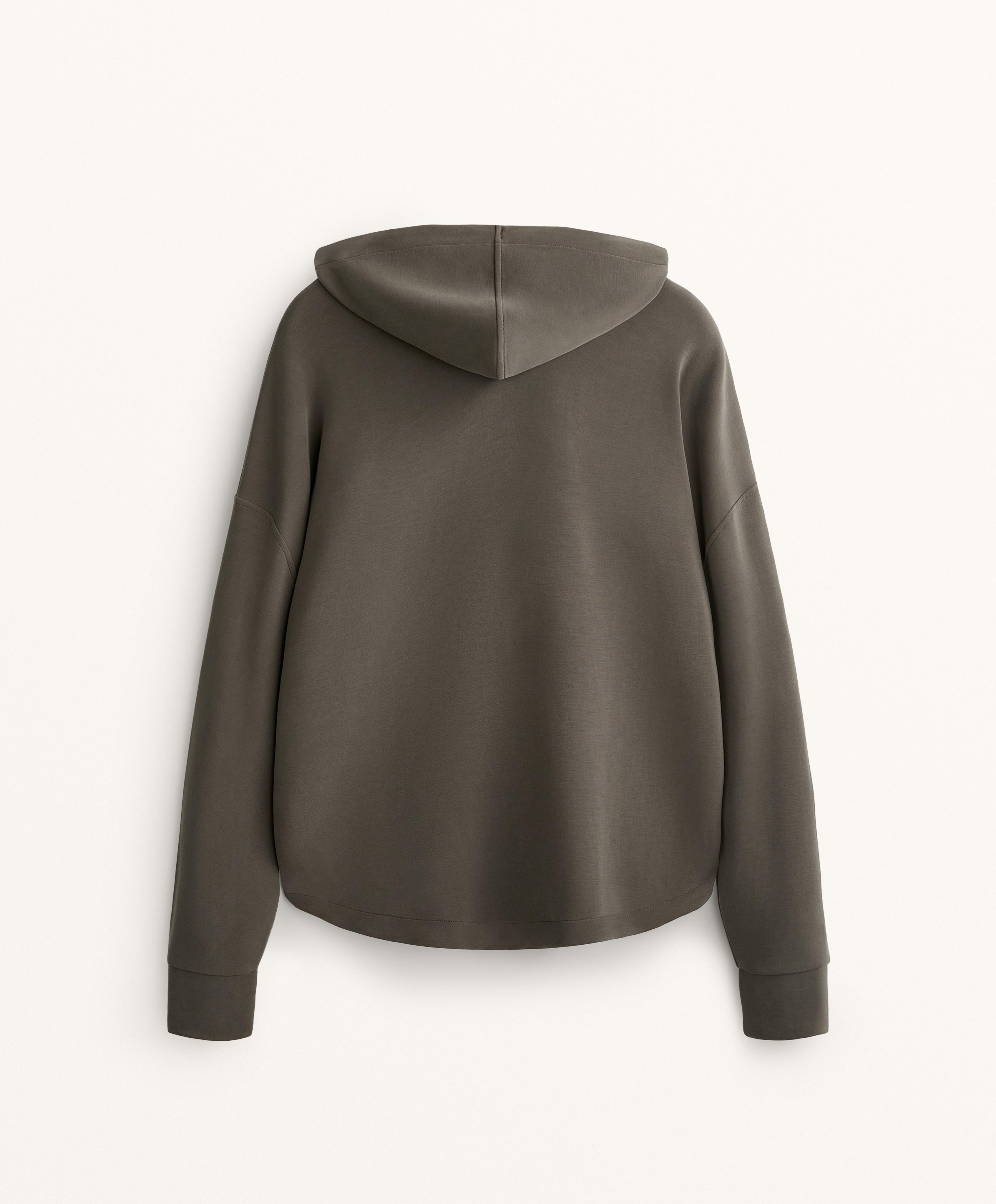 SOFT TOUCH MODAL ZIP SWEATSHIRT