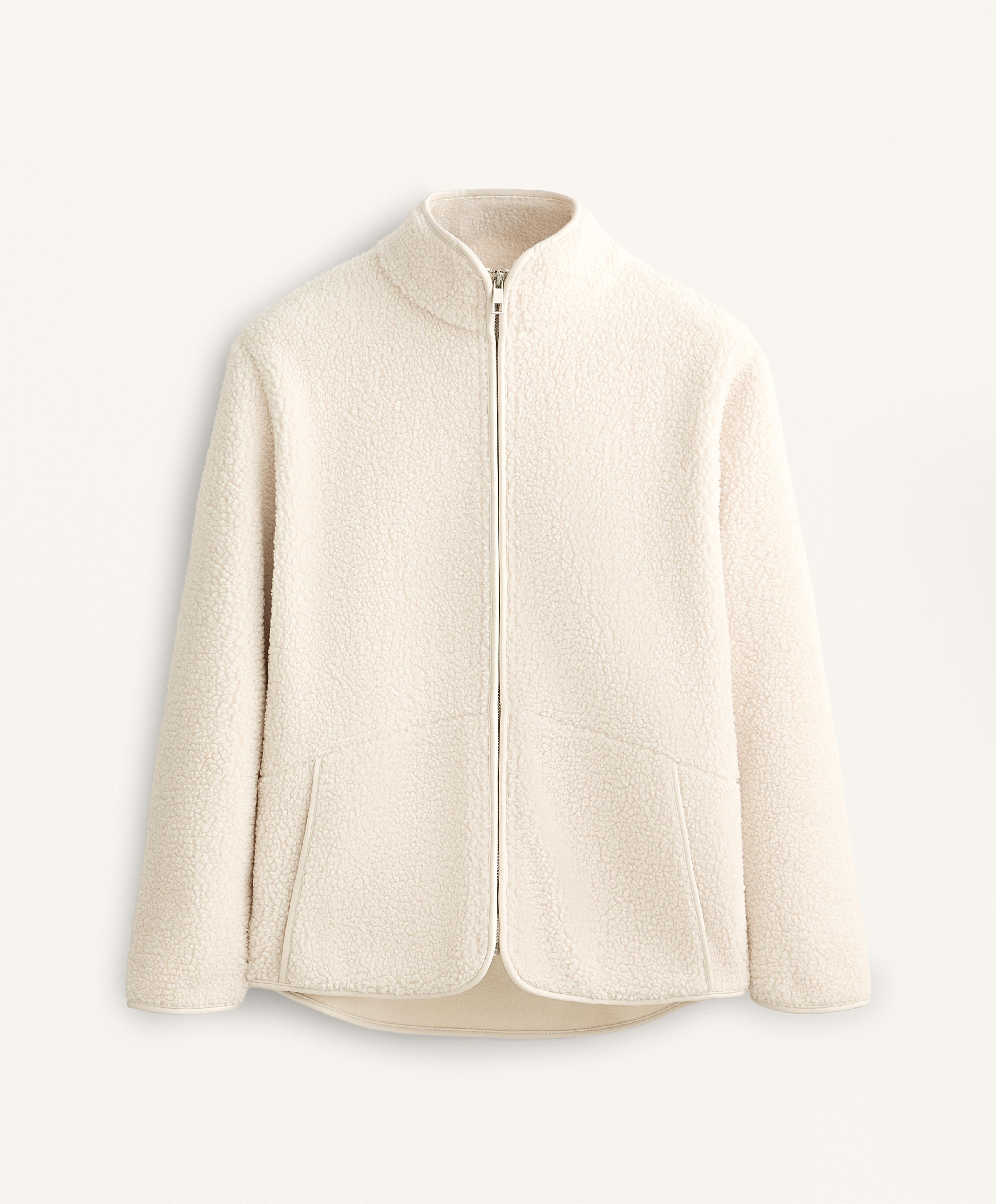 FAUX SHEARLING JACKET