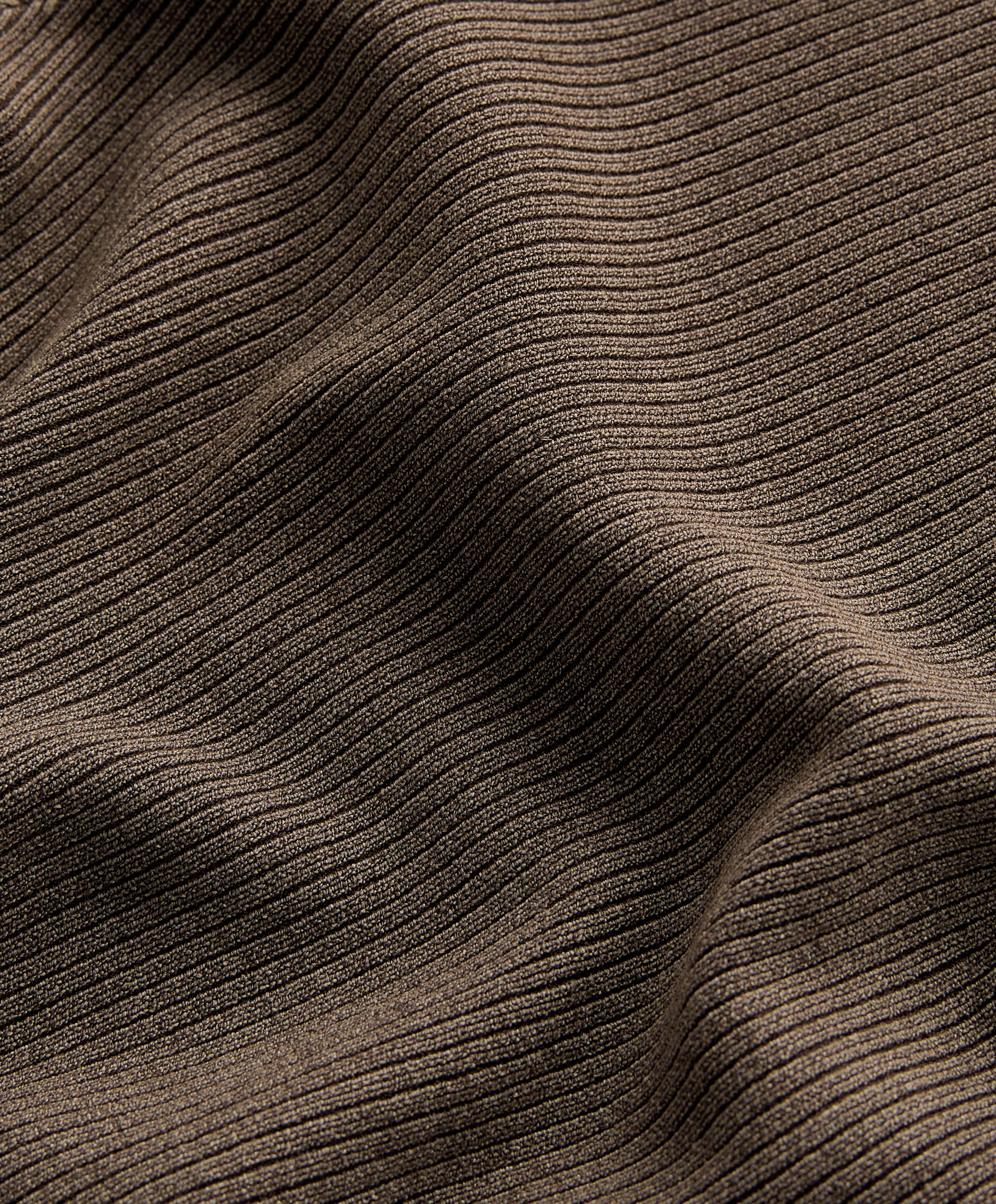 KNIT RIB TROUSERS