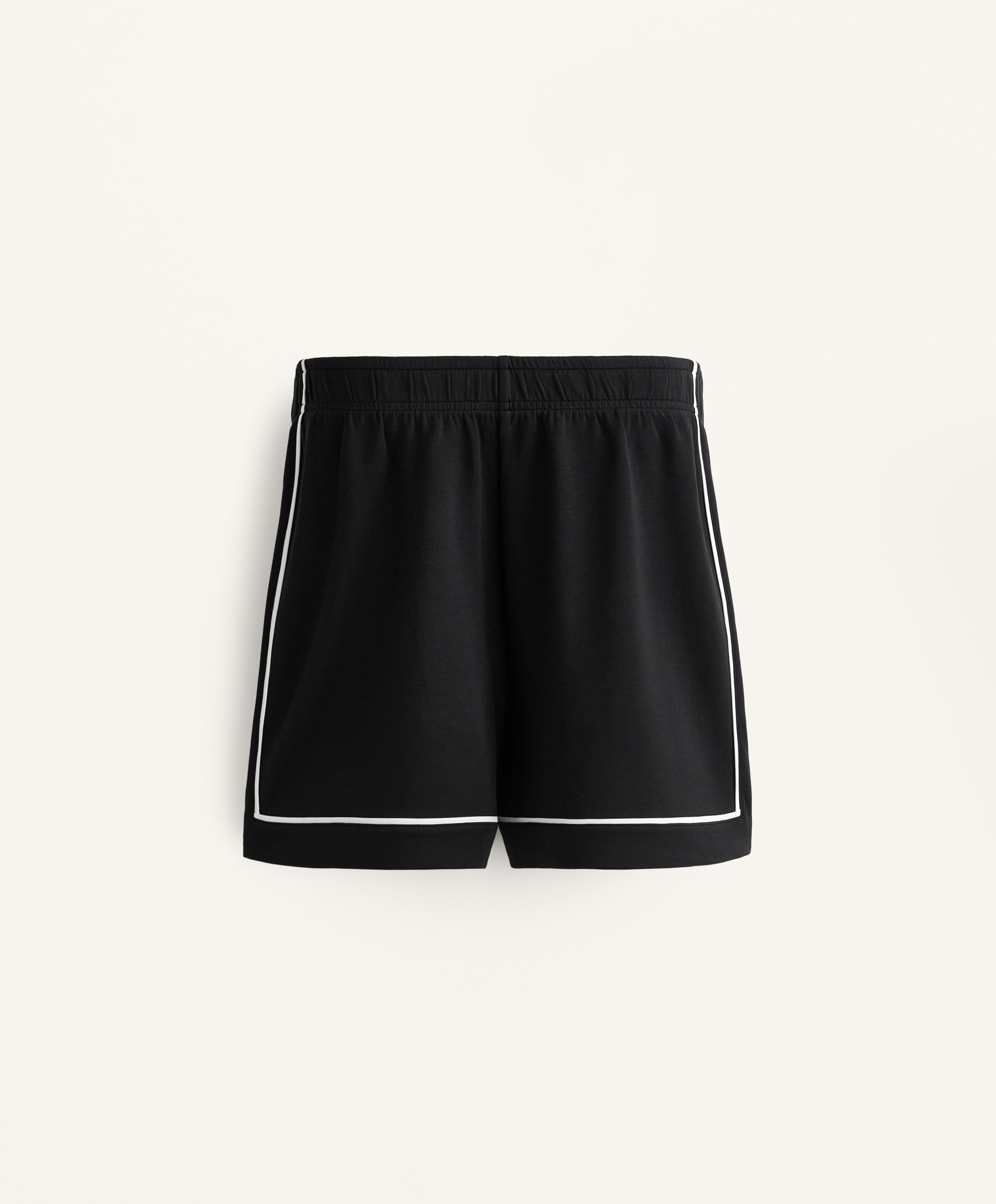 PIPING CULOTTES WITH SOFT TOUCH MODAL