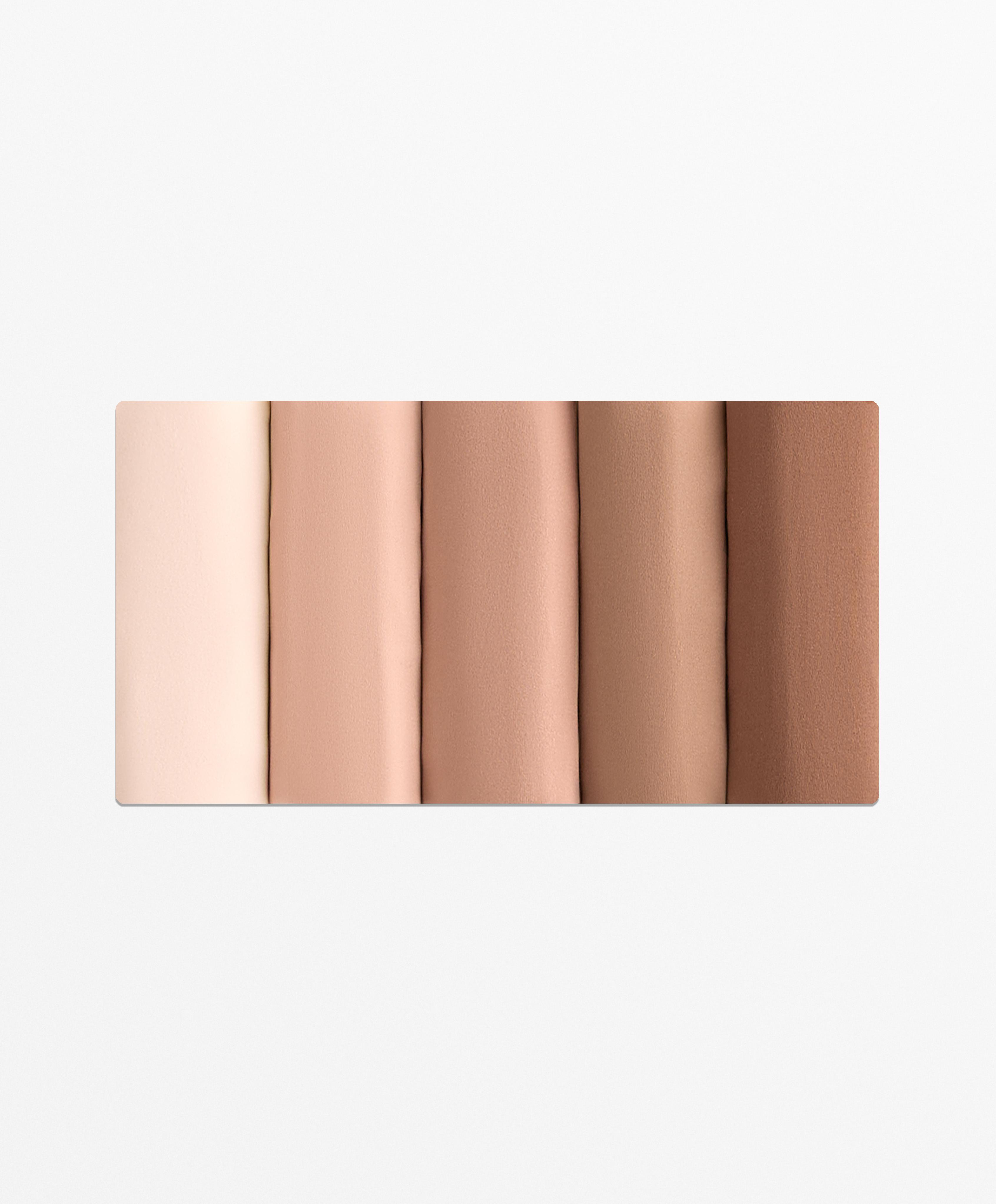 5 INVISIBLE POLYAMIDE BLEND THONGS PANTONE