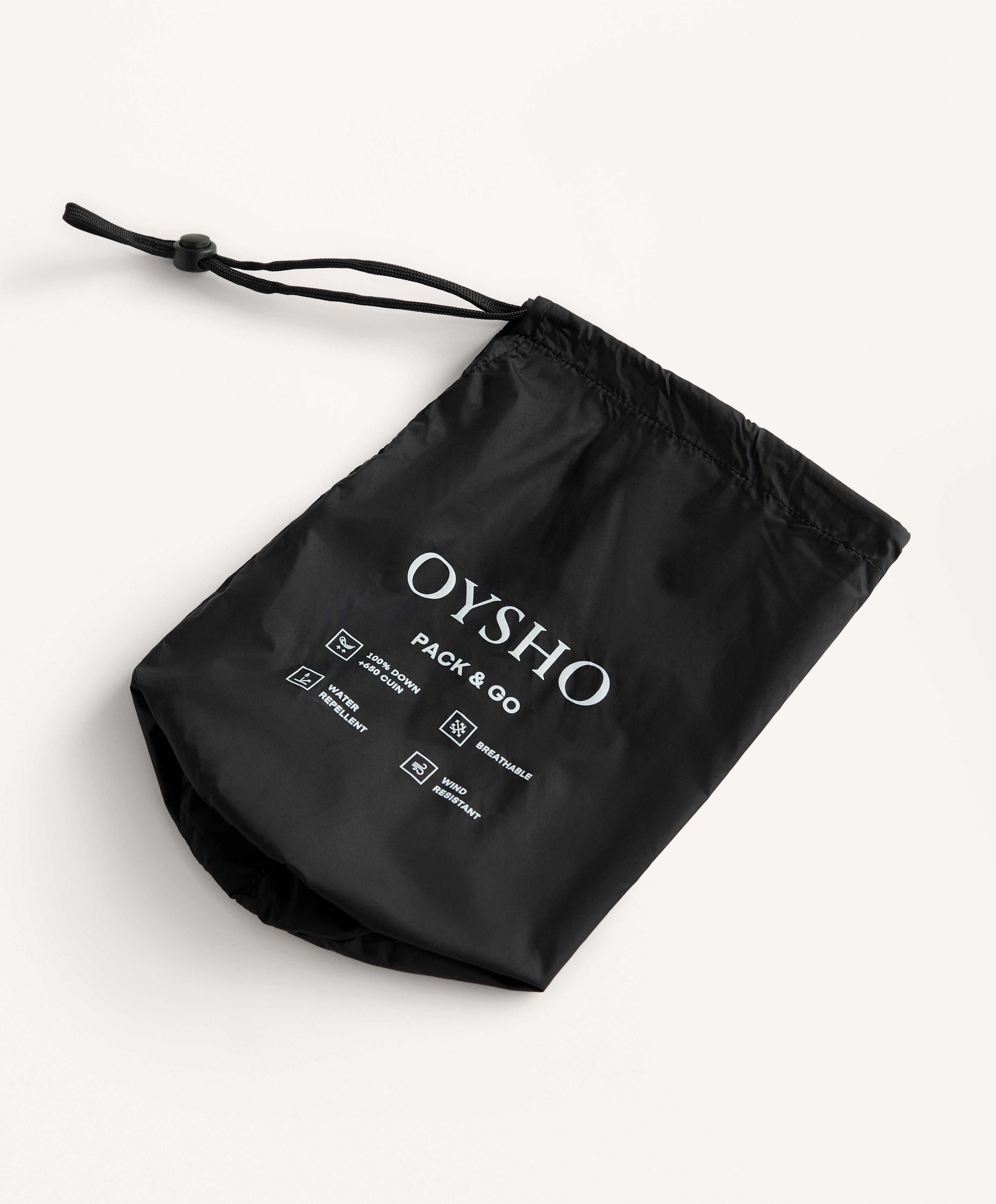 LIGHTWEIGHT PACKABLE 100% DOWN WATER REPELLENT JACKET