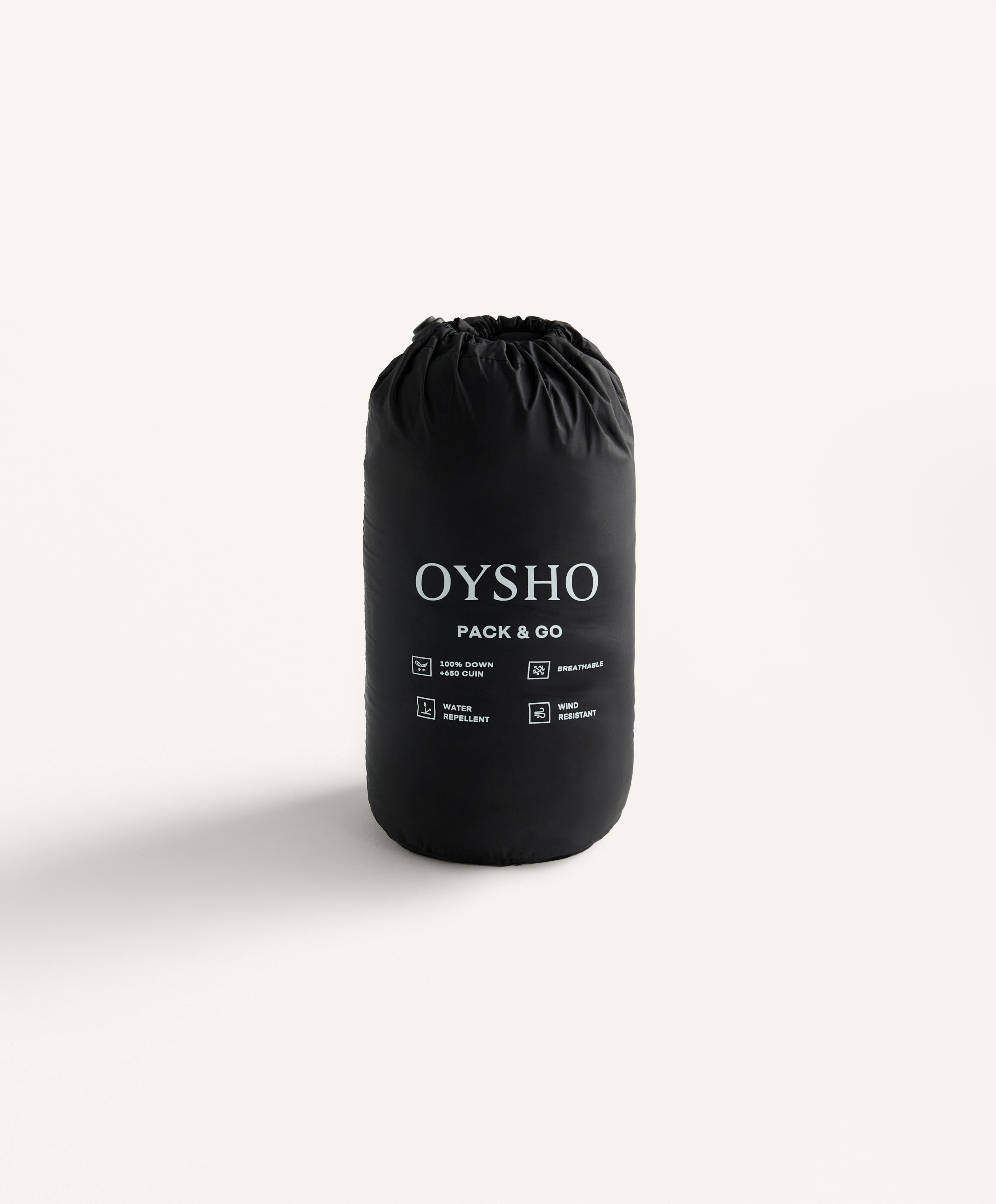 LIGHTWEIGHT PACKABLE 100% DOWN WATER REPELLENT JACKET
