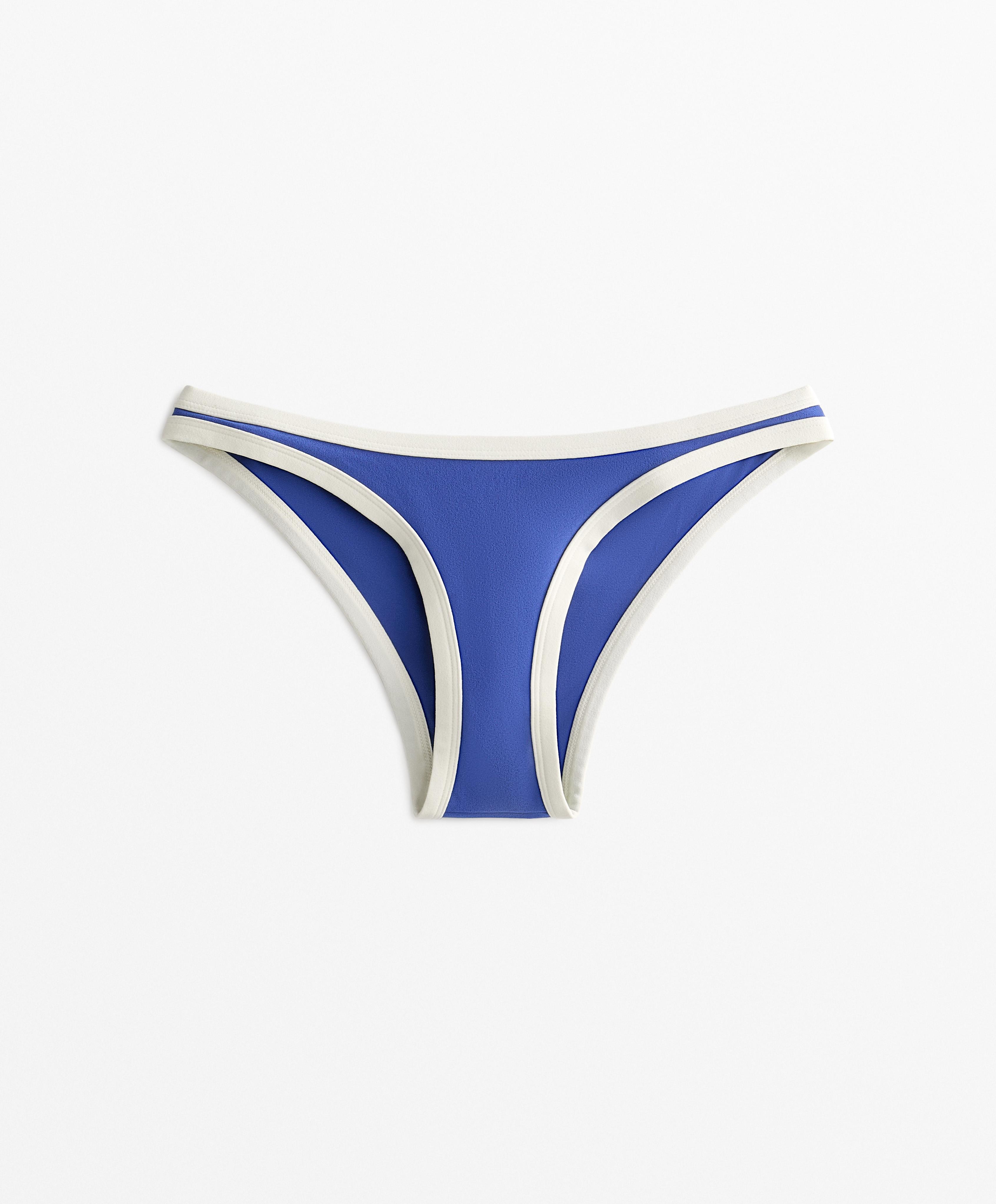 BIKINI MEDIUM BOTTOMS CONTRAST TRIM U CUT