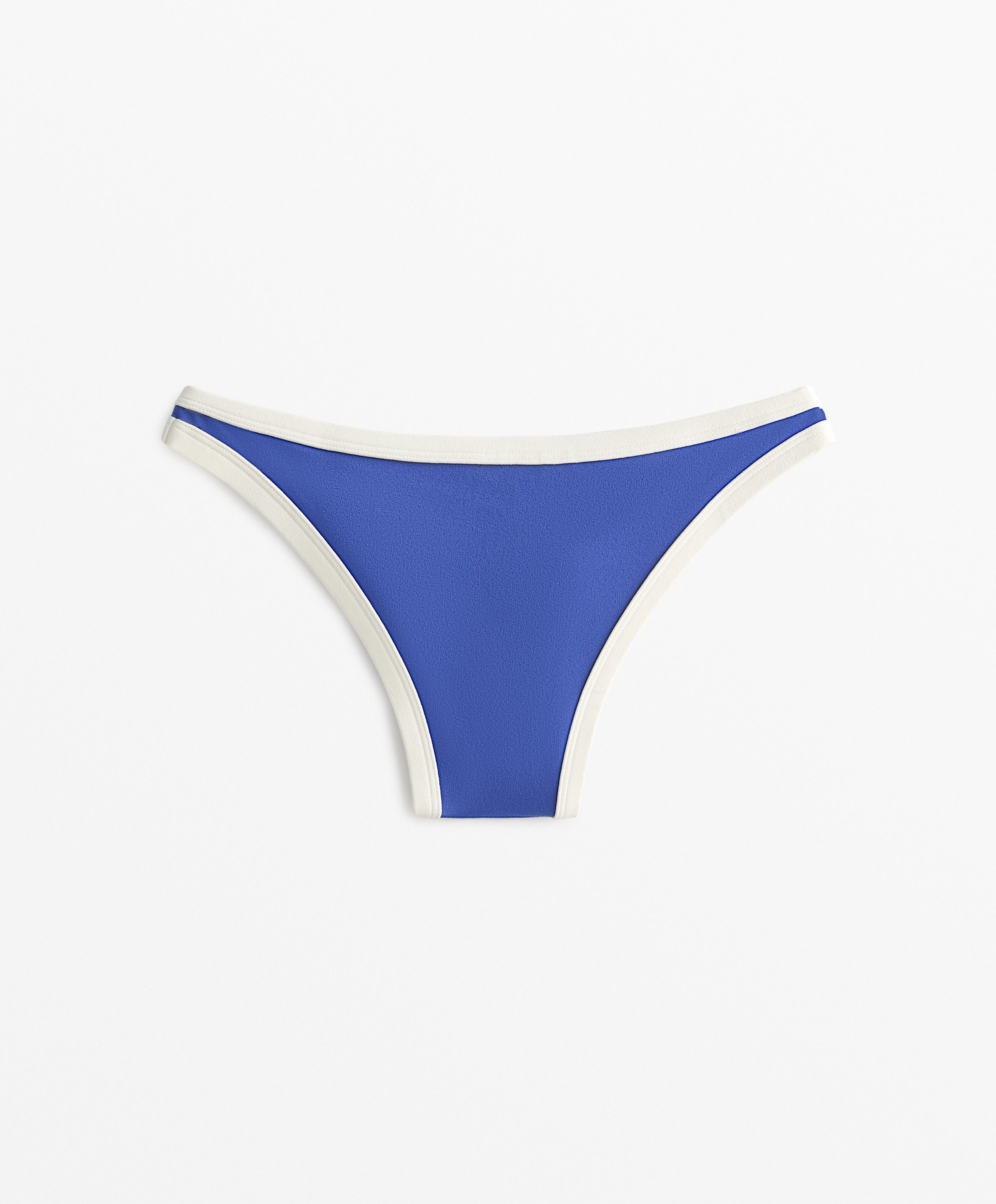 BIKINI MEDIUM BOTTOMS CONTRAST TRIM U CUT