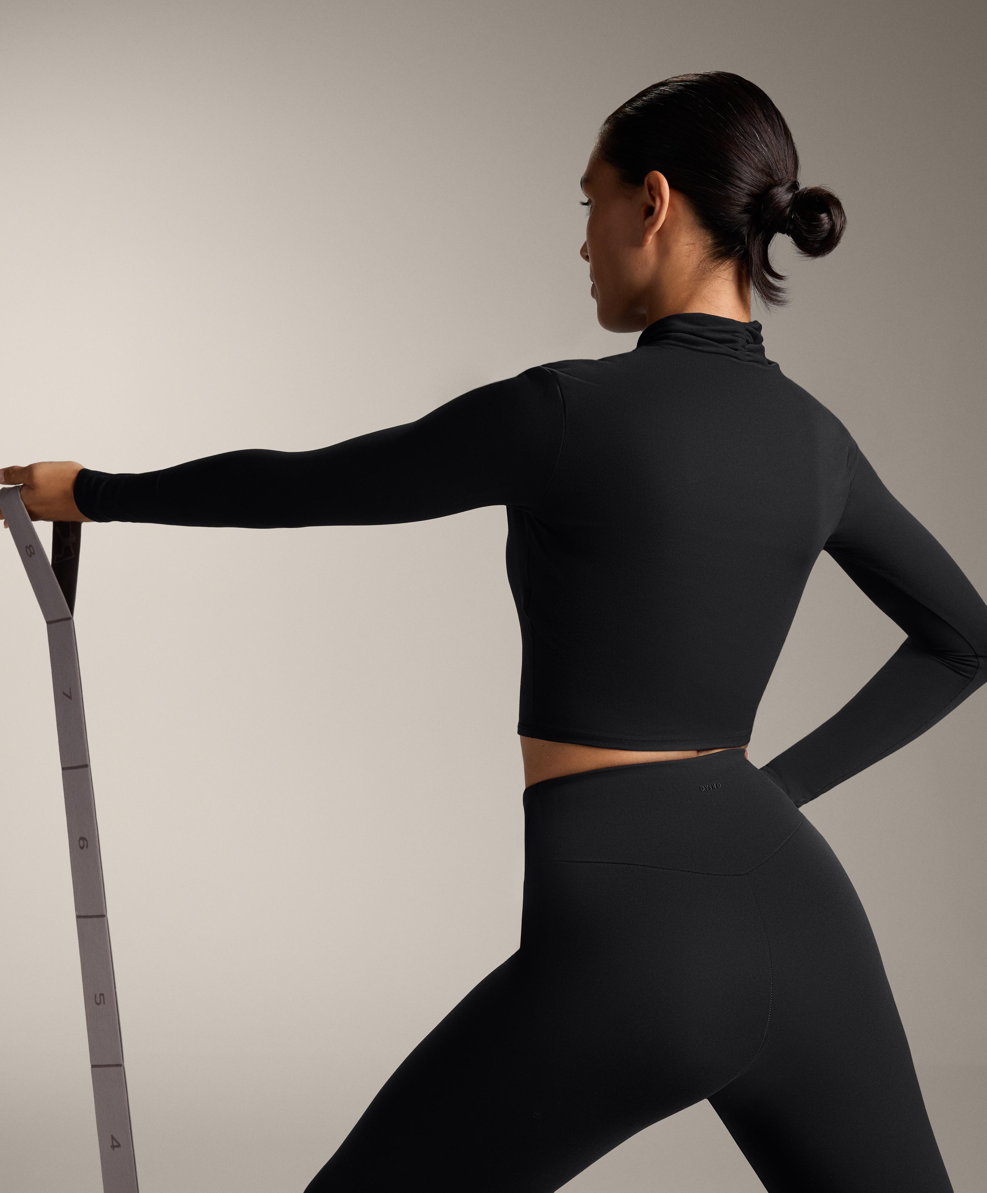 COMFORTLUX DRAPED NECKLINE T SHIRT