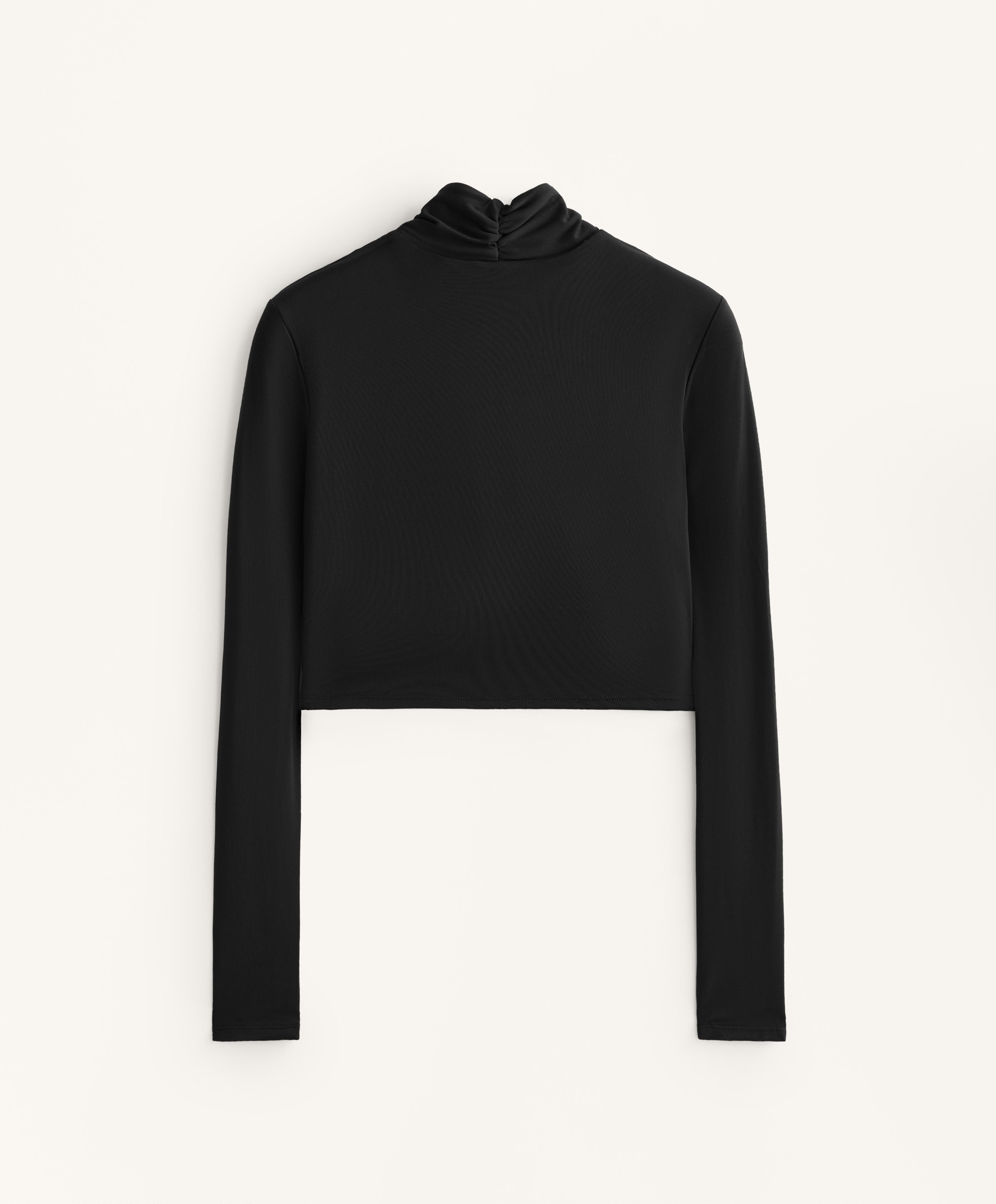 COMFORTLUX DRAPED NECKLINE T SHIRT