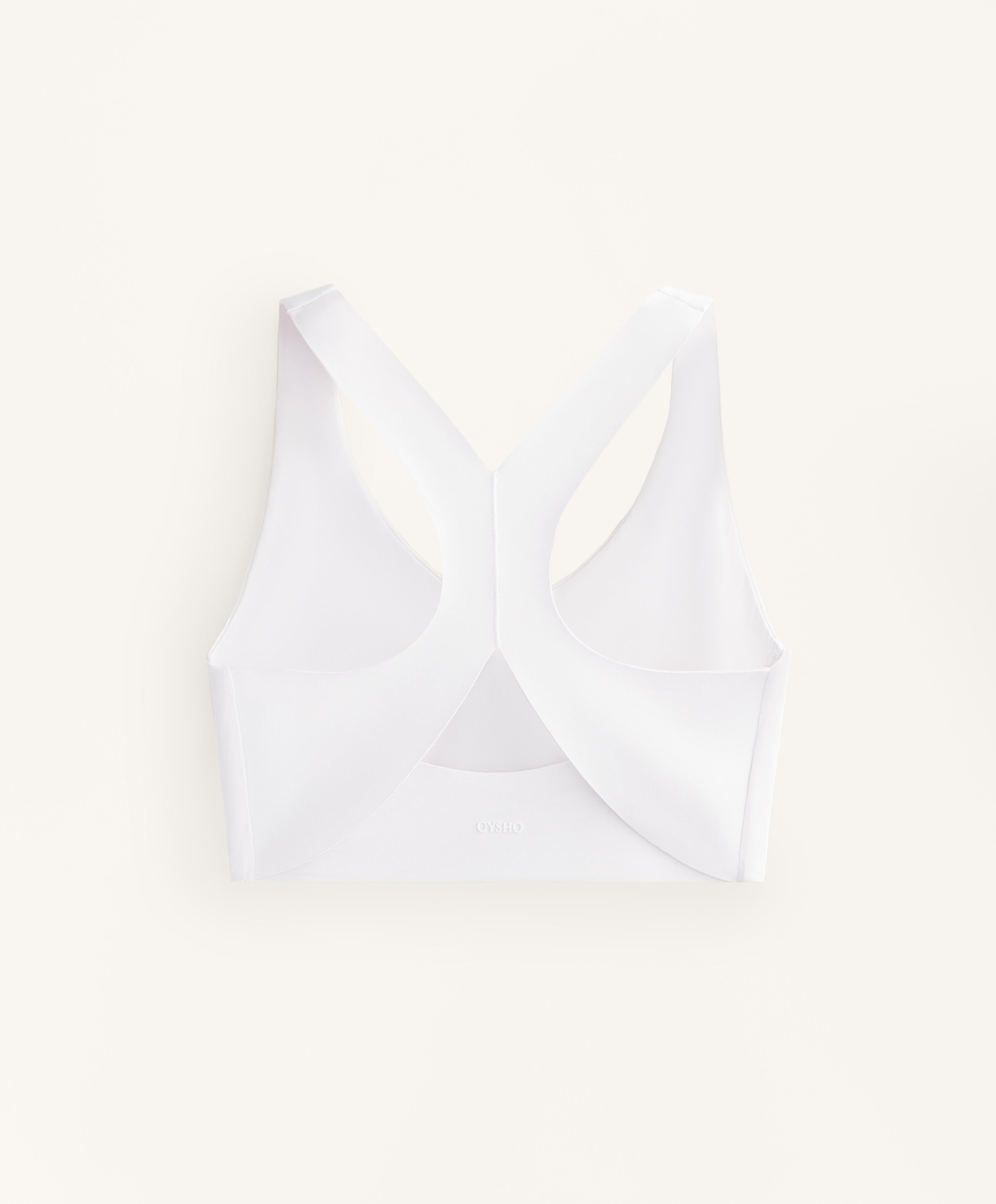 COMPRESSIVE MEDIUM SUPPORT BRA WITH CUPS