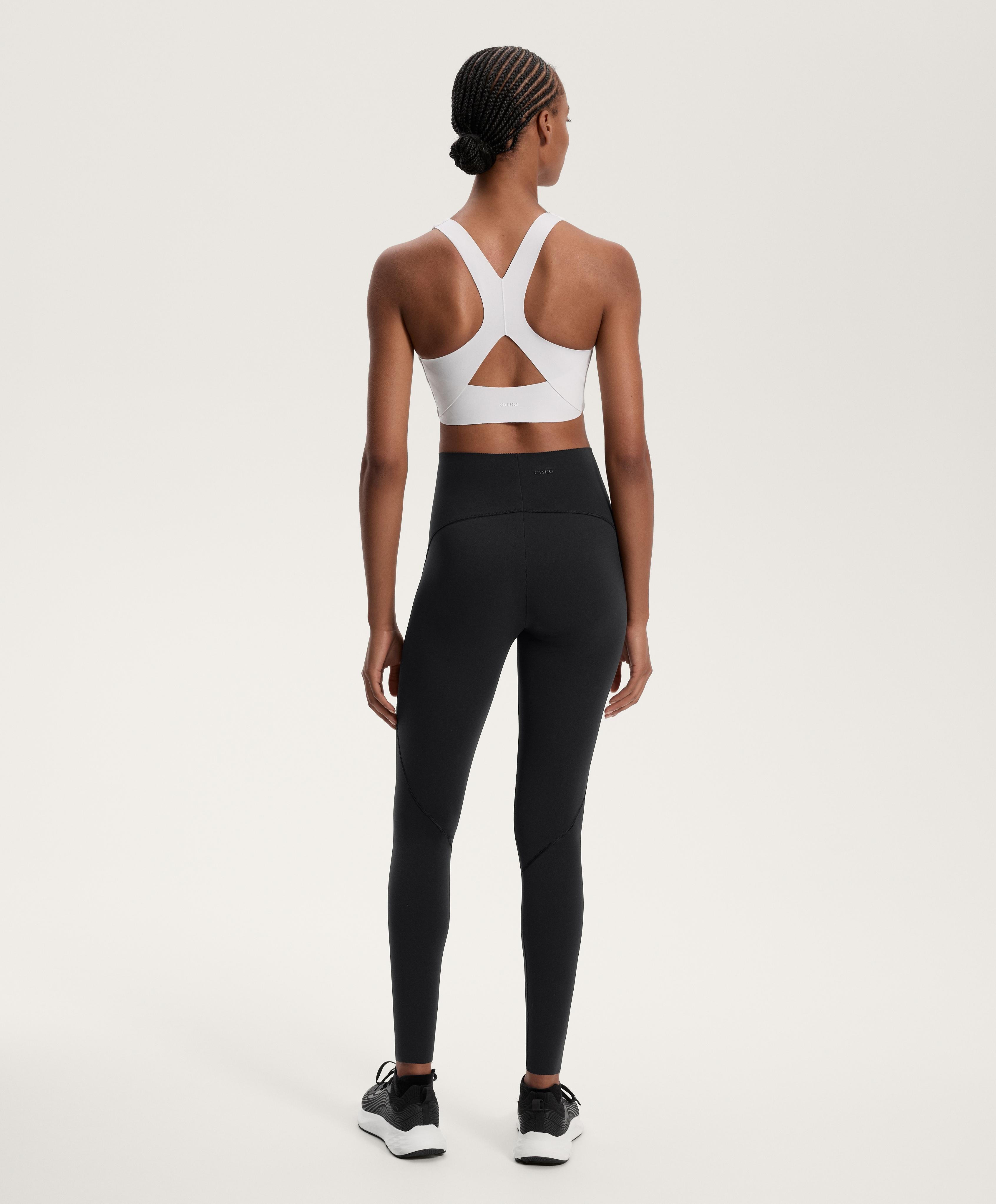 COMPRESSIVE MEDIUM SUPPORT BRA WITH CUPS