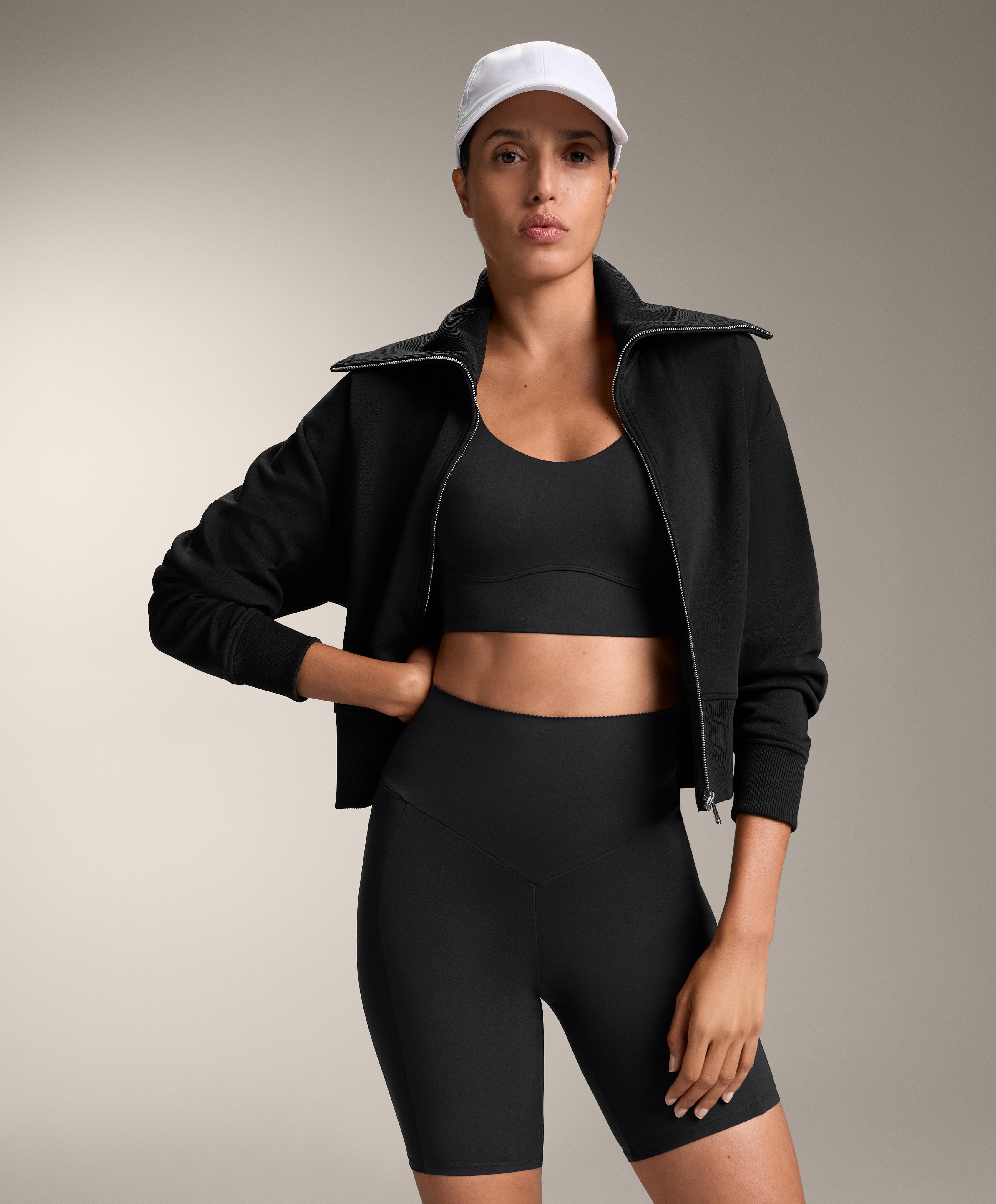 COMPRESSIVE MEDIUM SUPPORT BRA WITH CUPS