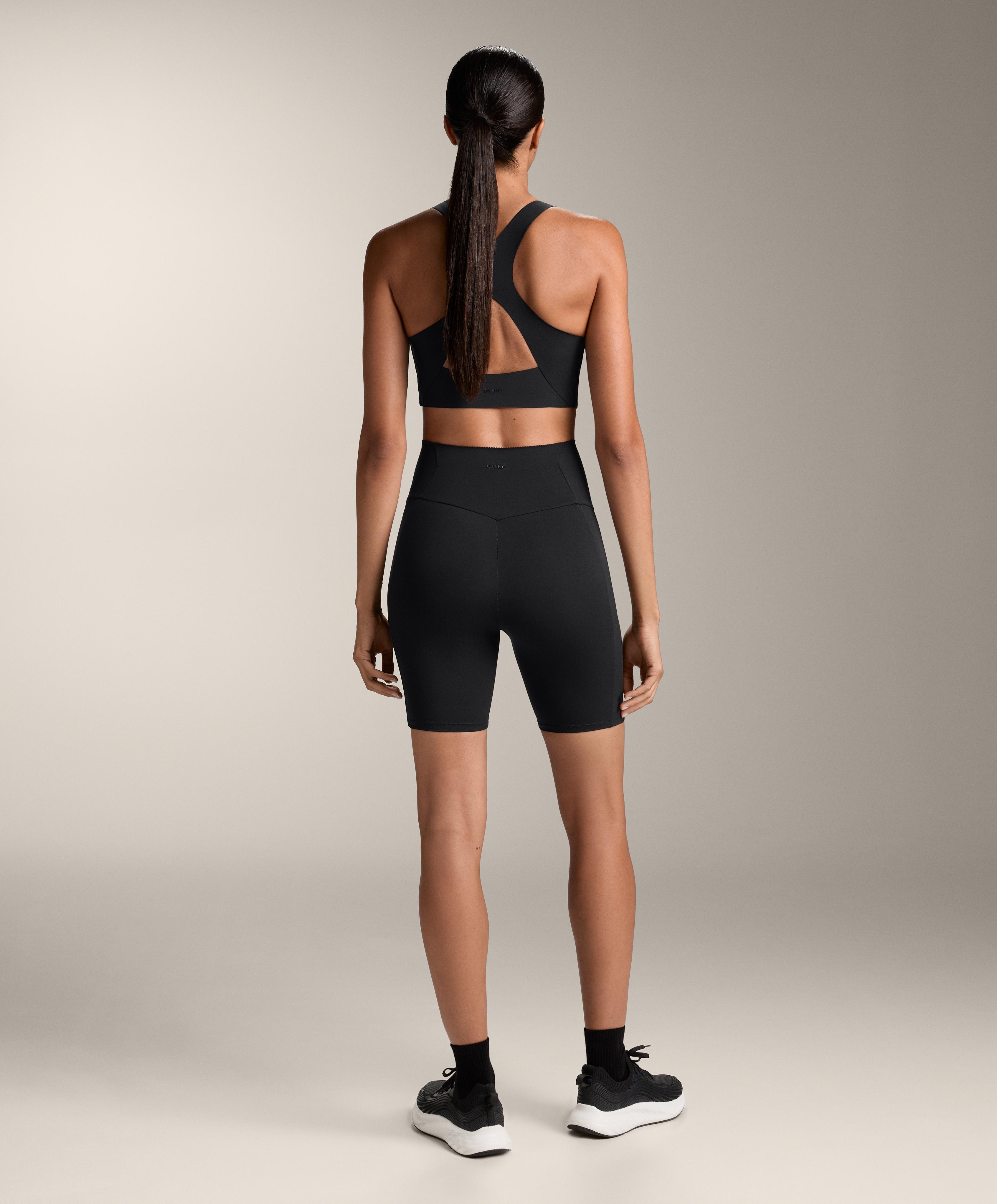 COMPRESSIVE MEDIUM SUPPORT BRA WITH CUPS
