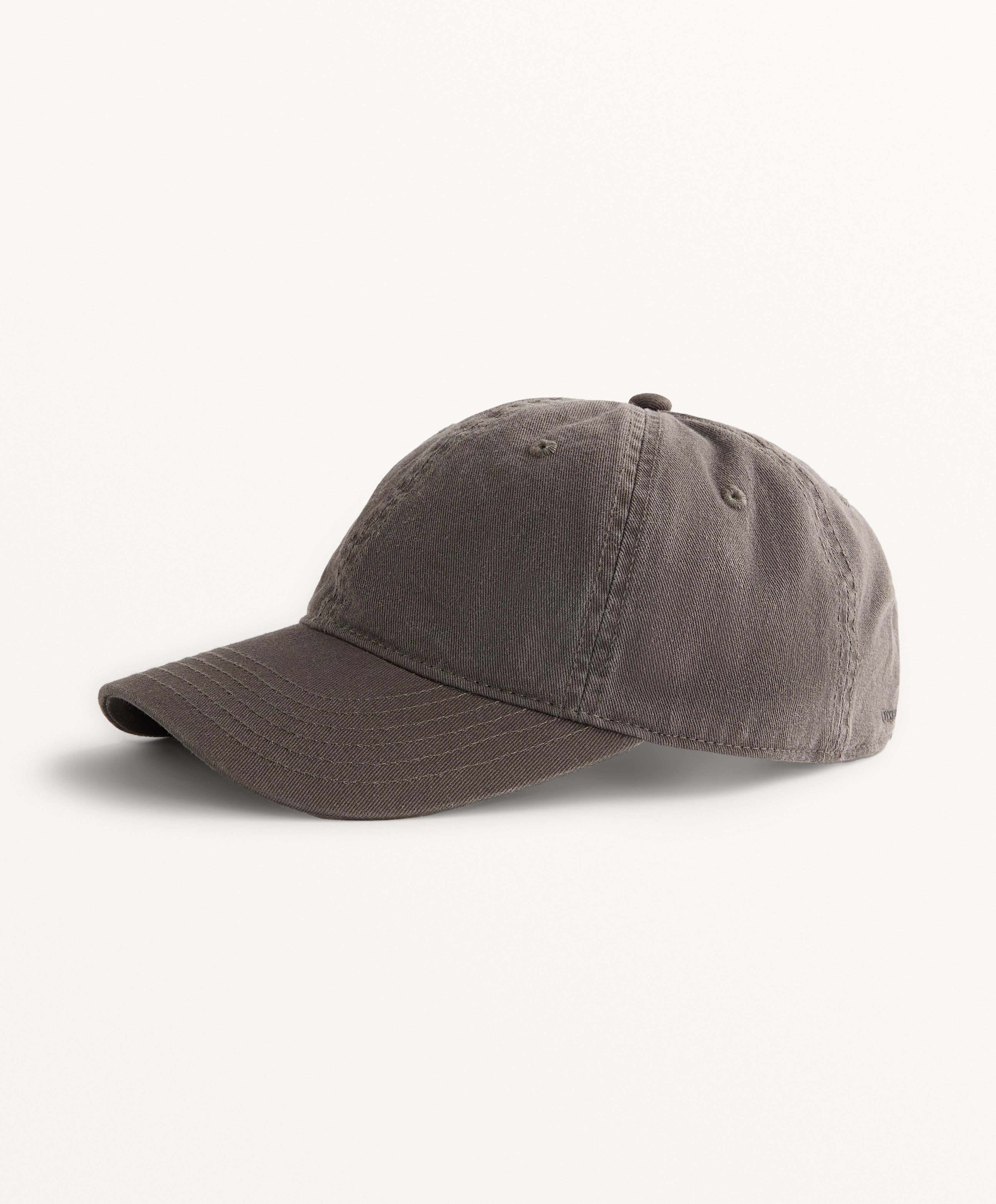 100% COTTON CAP WITH WASHED EFFECT