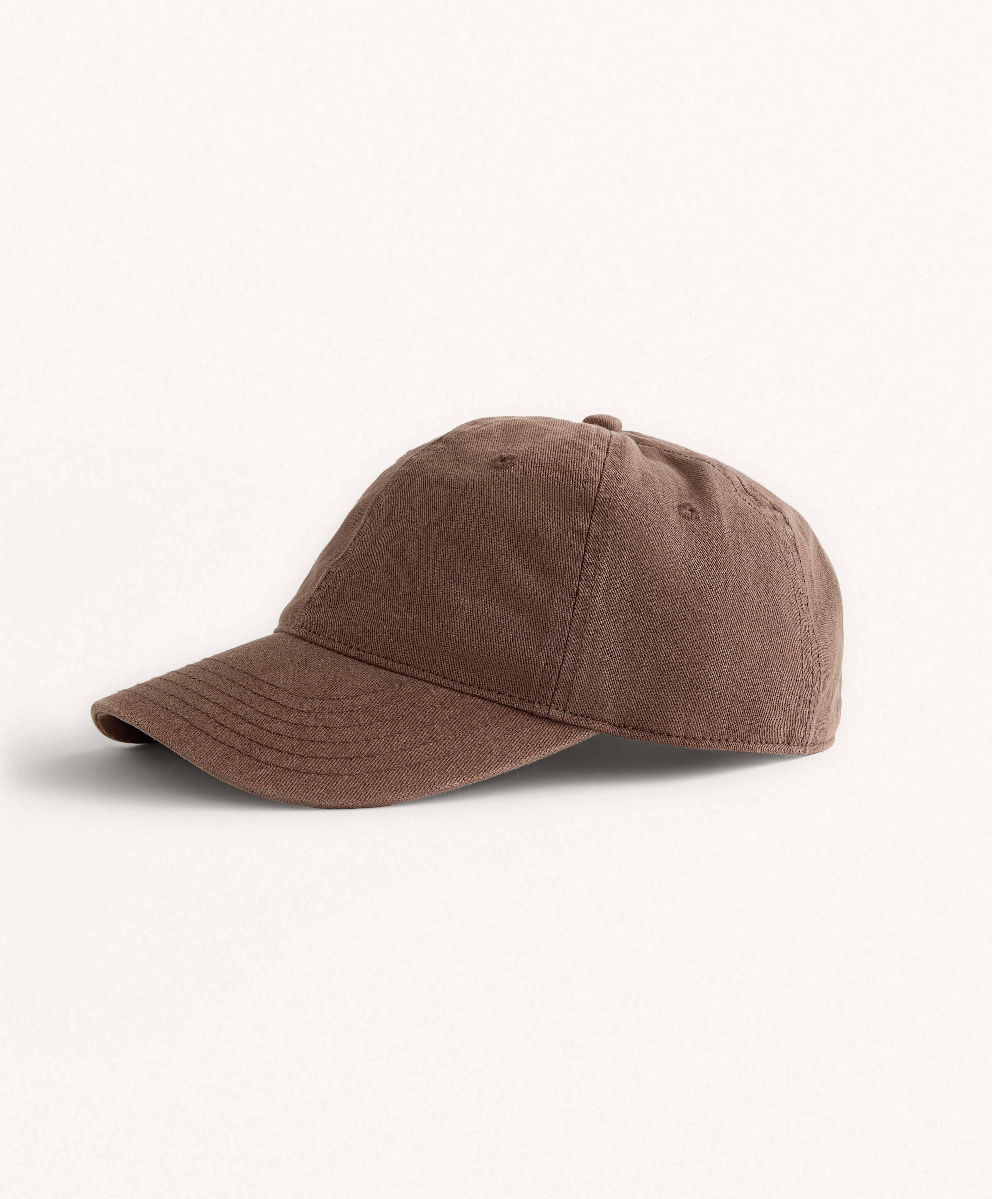 100% COTTON CAP WITH WASHED EFFECT